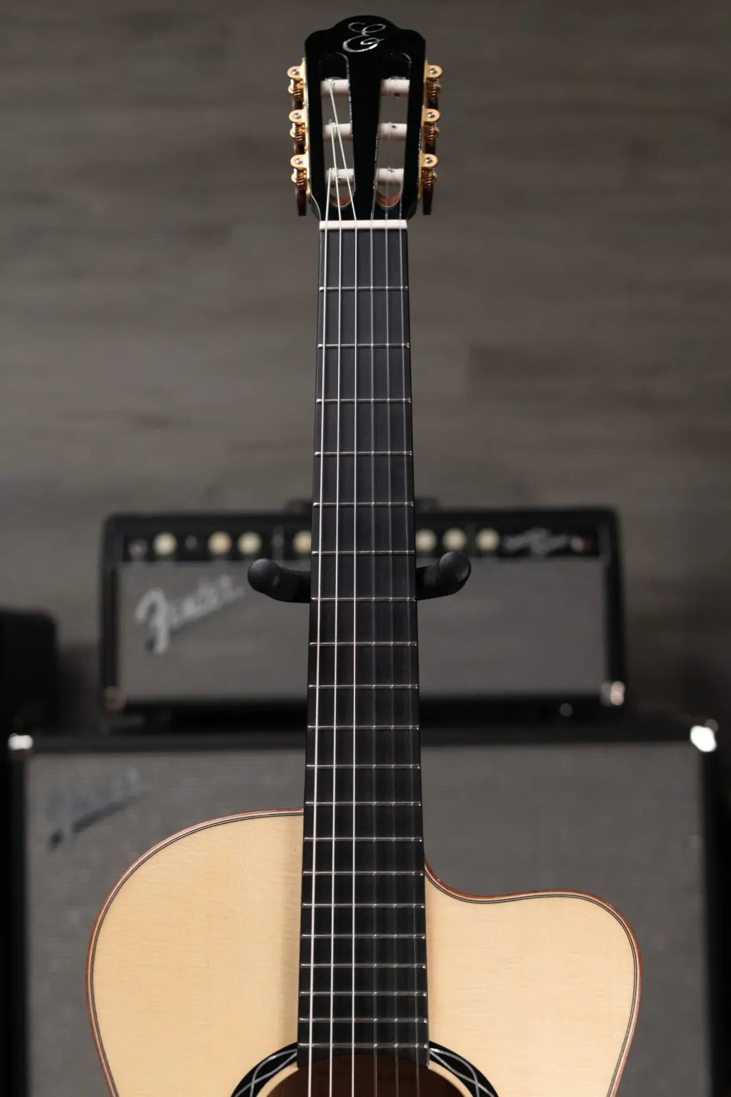 Eastman Cabaret-JB John Buscarino Classical Guitar with Hardshell Case