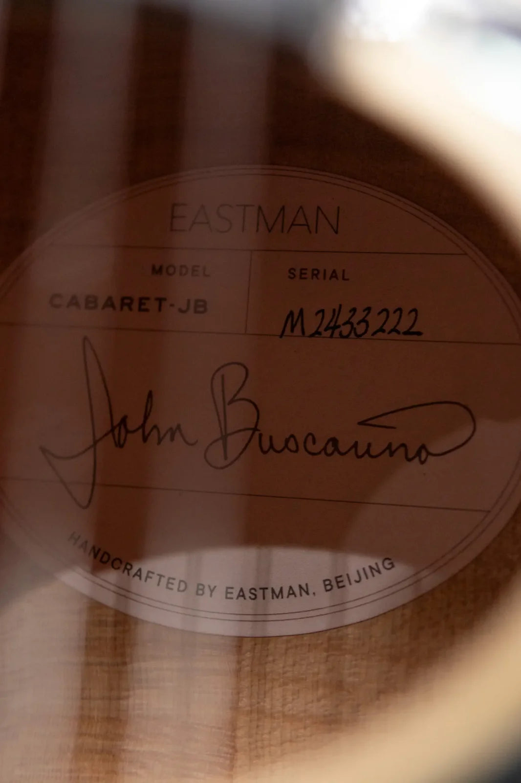 Eastman Cabaret-JB John Buscarino Classical Guitar with Hardshell Case