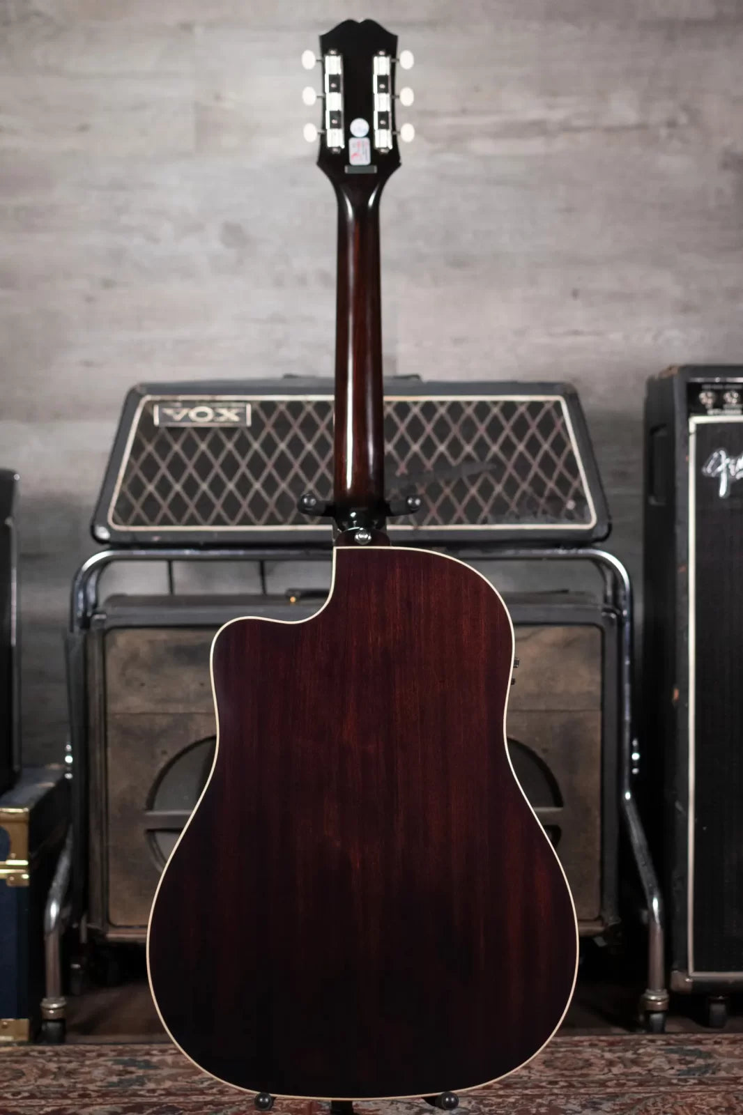 Epiphone J-45 EC Dreadnought Acoustic/Electric Guitar - Aged Vintage Sunburst Gloss