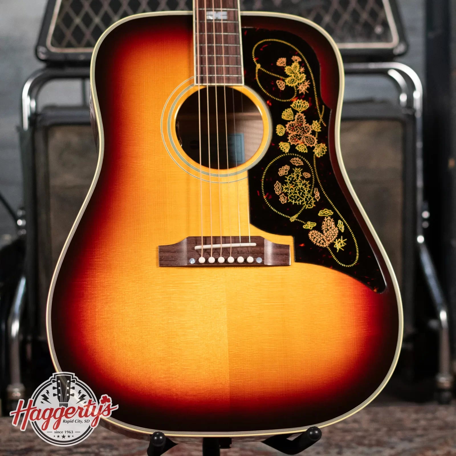 Epiphone USA Frontier Acoustic/Electric Guitar - Frontier Burst with Hardshell Case