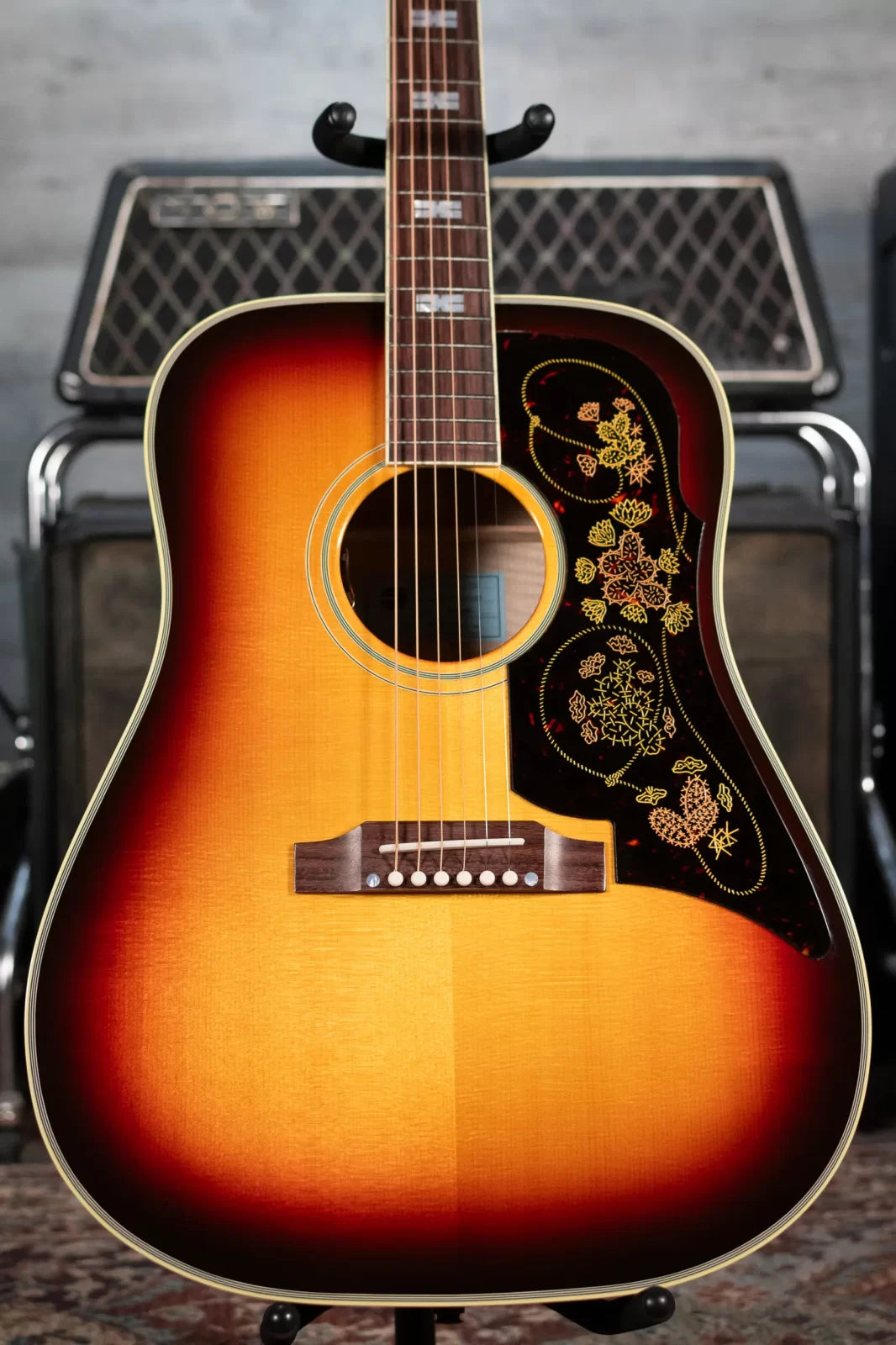 Epiphone USA Frontier Acoustic/Electric Guitar - Frontier Burst with Hardshell Case