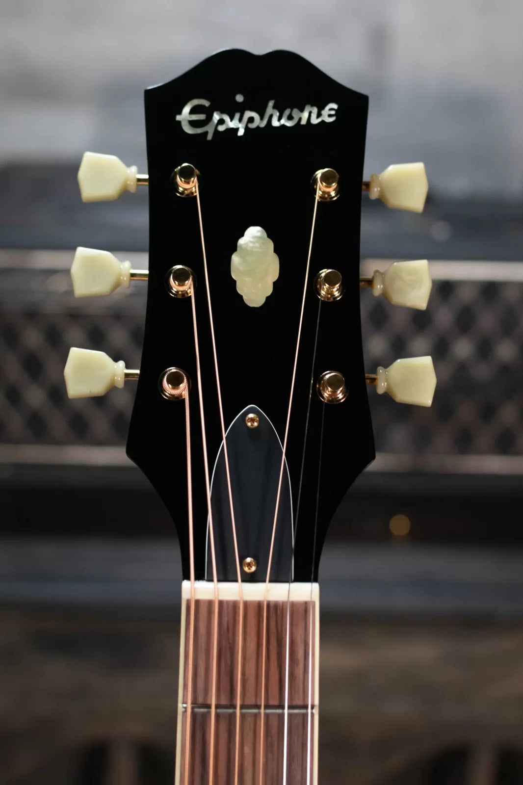 Epiphone USA Frontier Acoustic/Electric Guitar - Frontier Burst with Hardshell Case