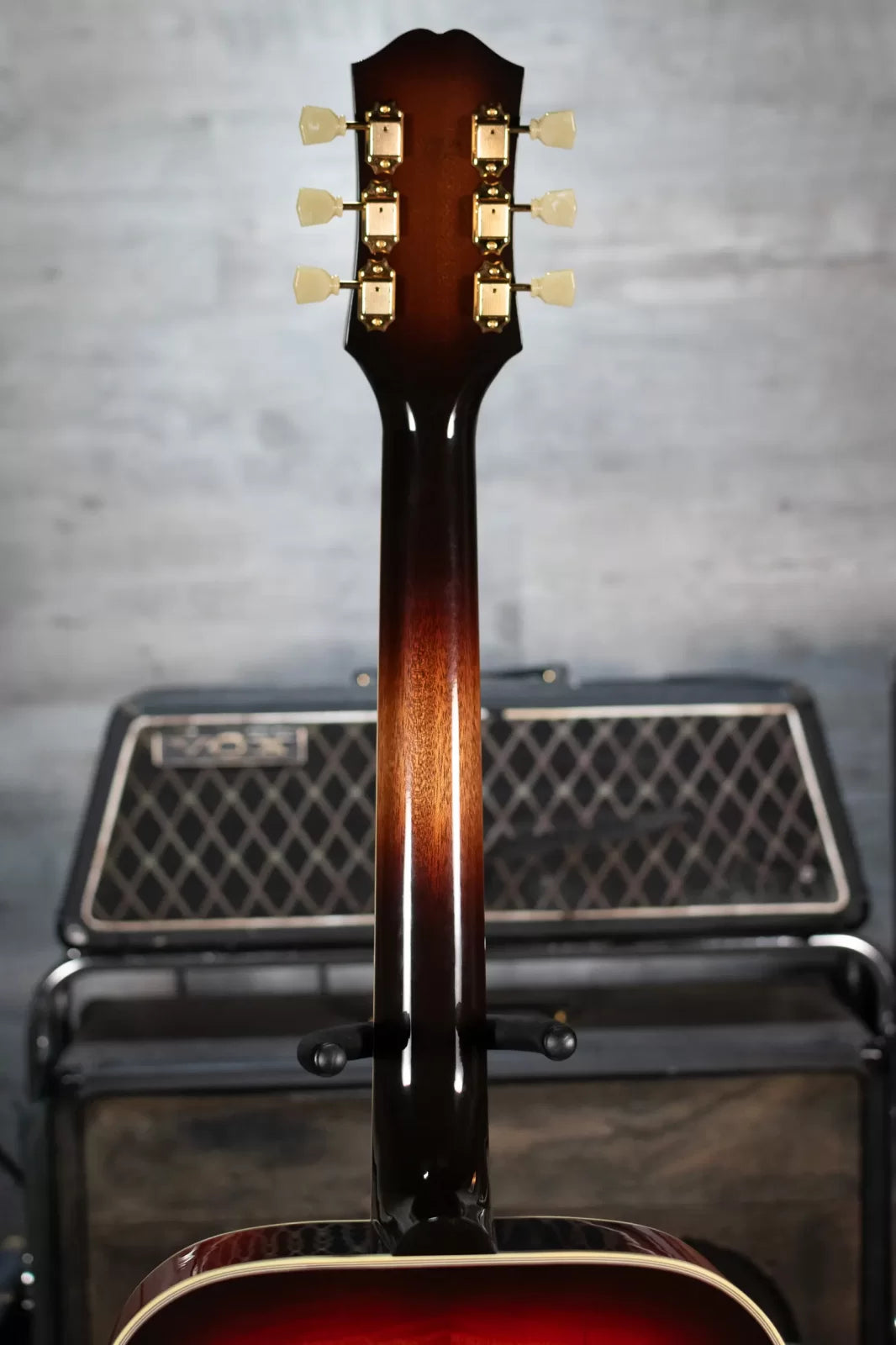 Epiphone USA Frontier Acoustic/Electric Guitar - Frontier Burst with Hardshell Case