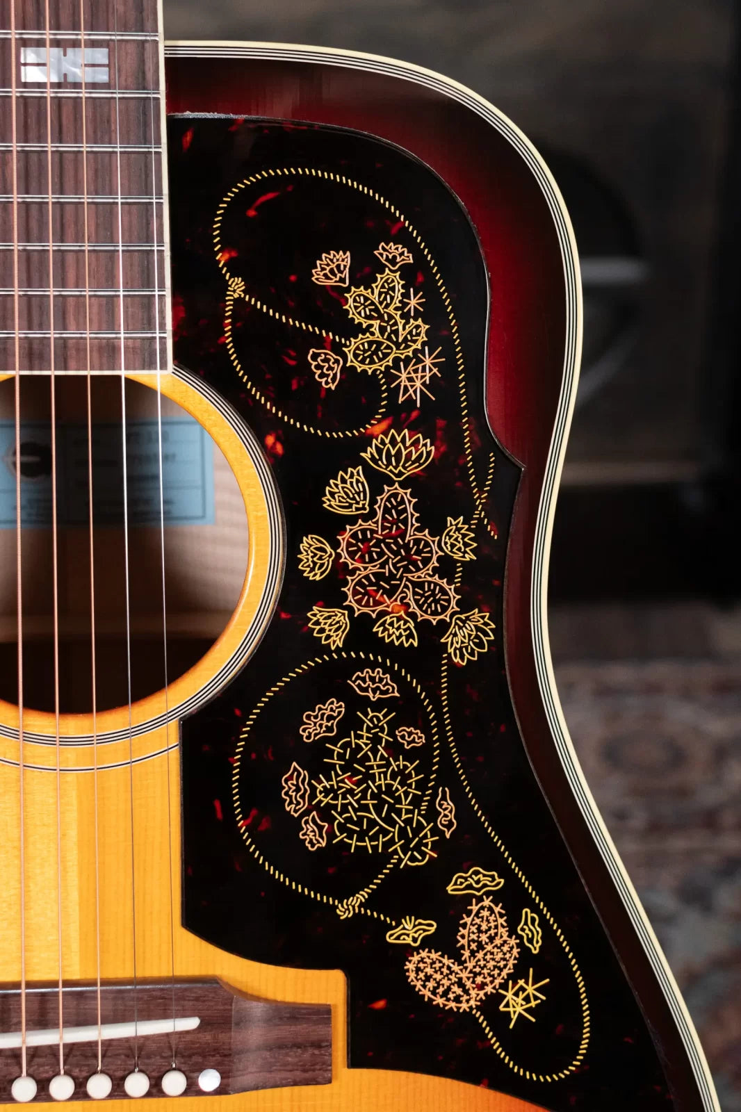 Epiphone USA Frontier Acoustic/Electric Guitar - Frontier Burst with Hardshell Case