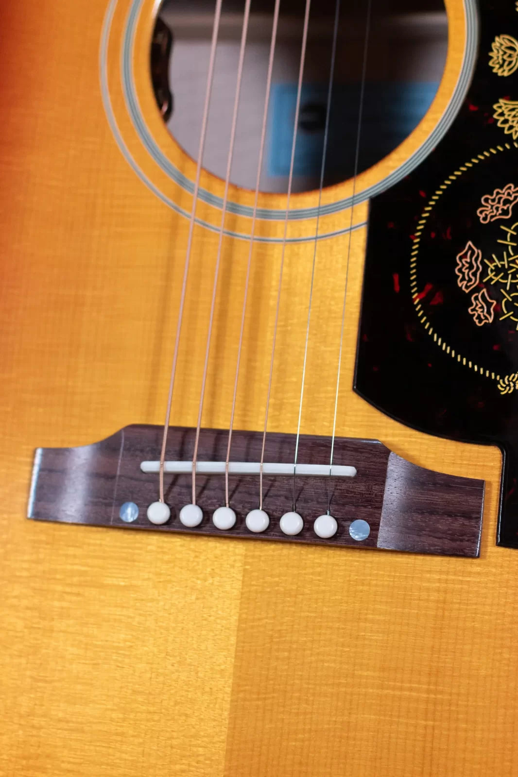 Epiphone USA Frontier Acoustic/Electric Guitar - Frontier Burst with Hardshell Case