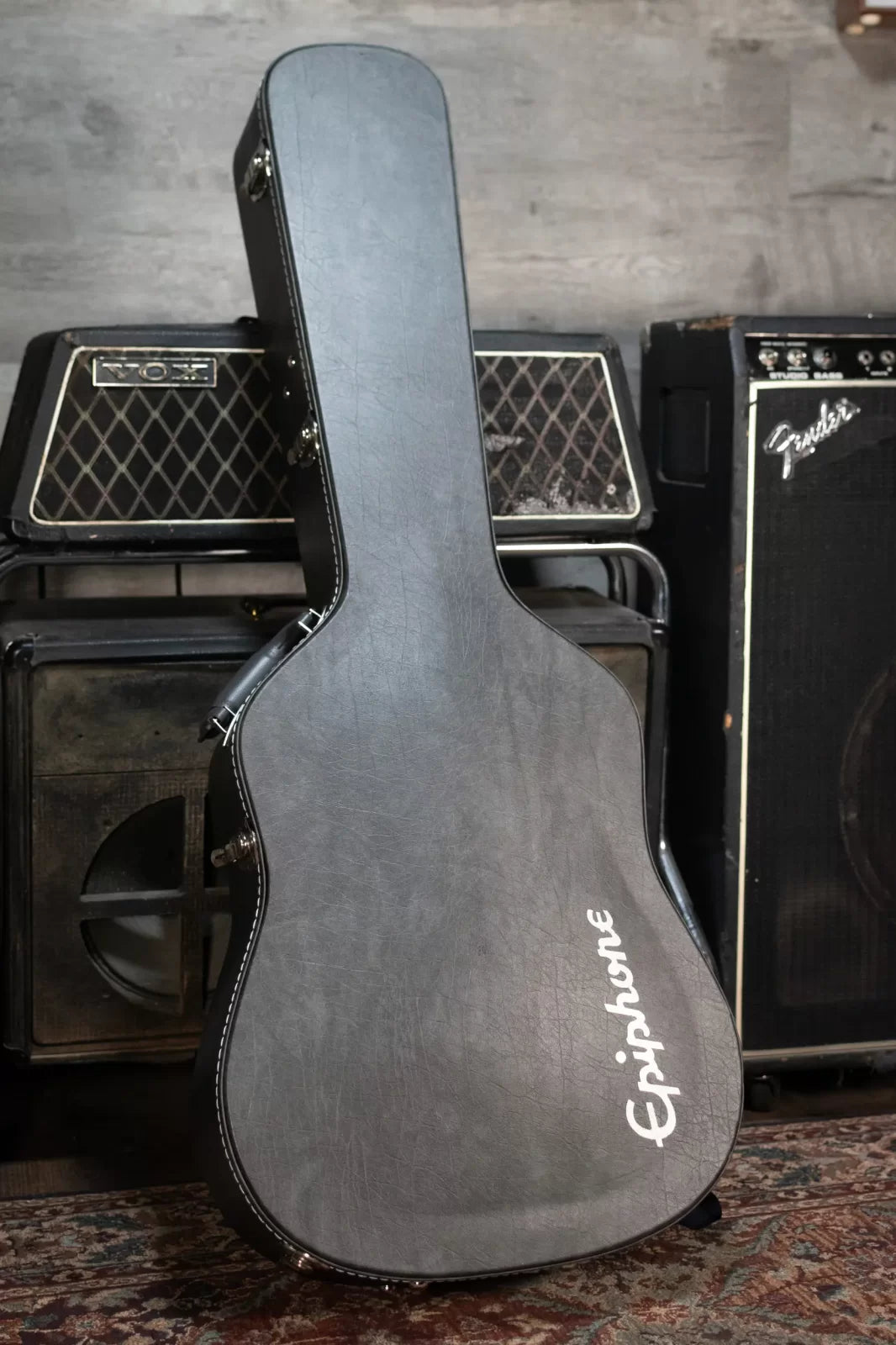 Epiphone USA Frontier Acoustic/Electric Guitar - Frontier Burst with Hardshell Case