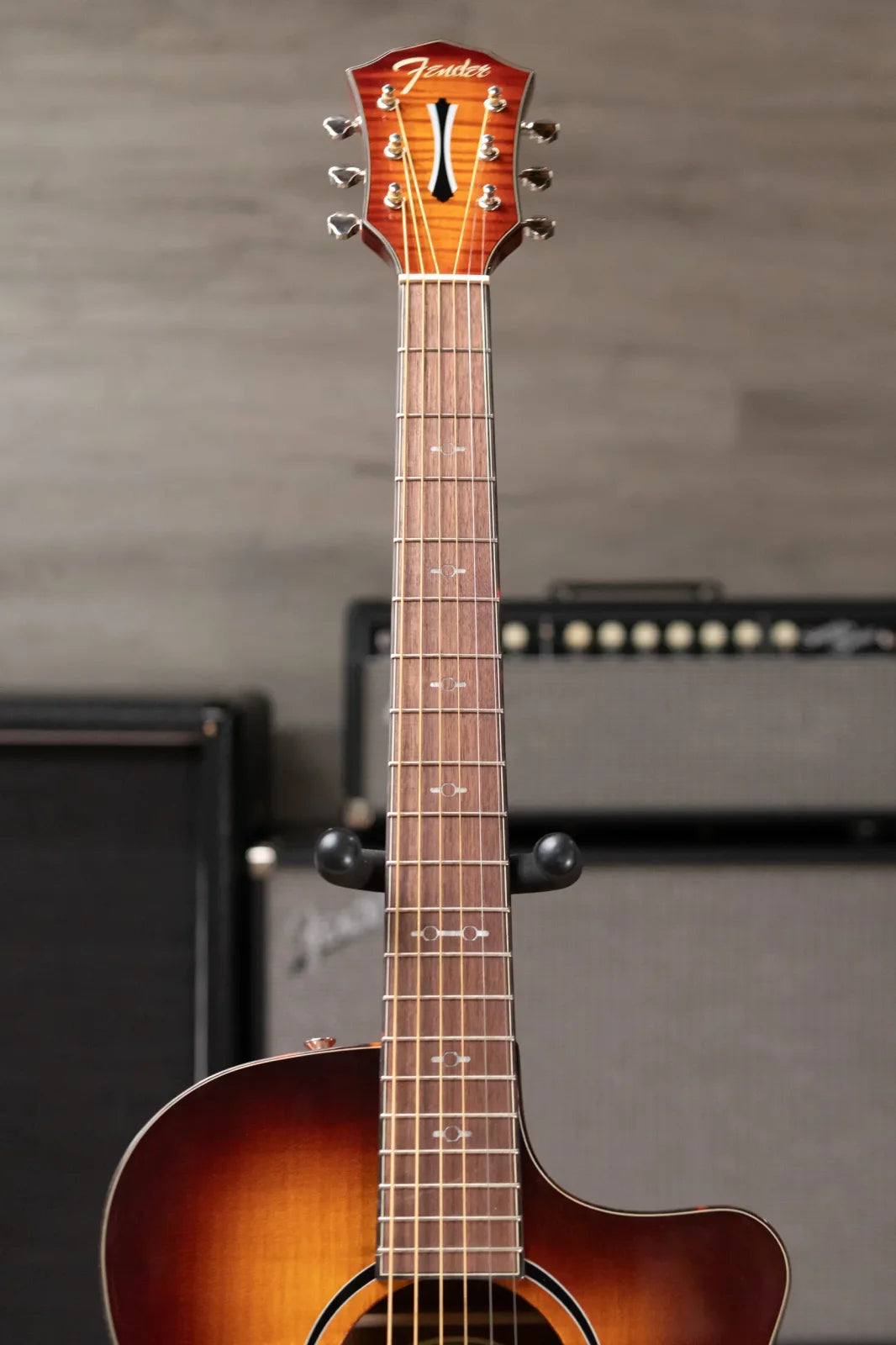 Fender FA-345CE Auditorium Acoustic/Electric Guitar - 3-Color Tea Burst