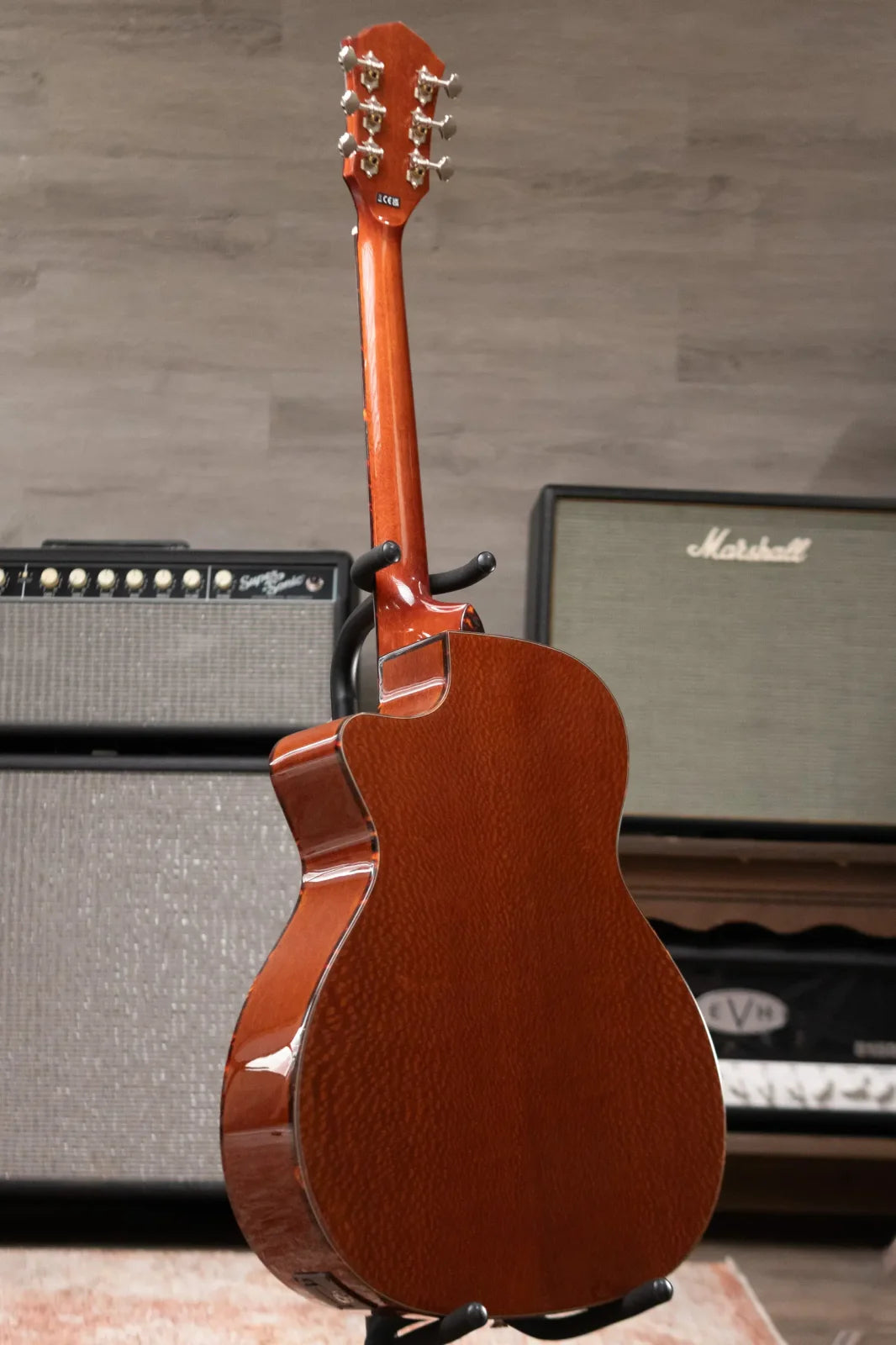 Fender FA-345CE Auditorium Acoustic/Electric Guitar - 3-Color Tea Burst