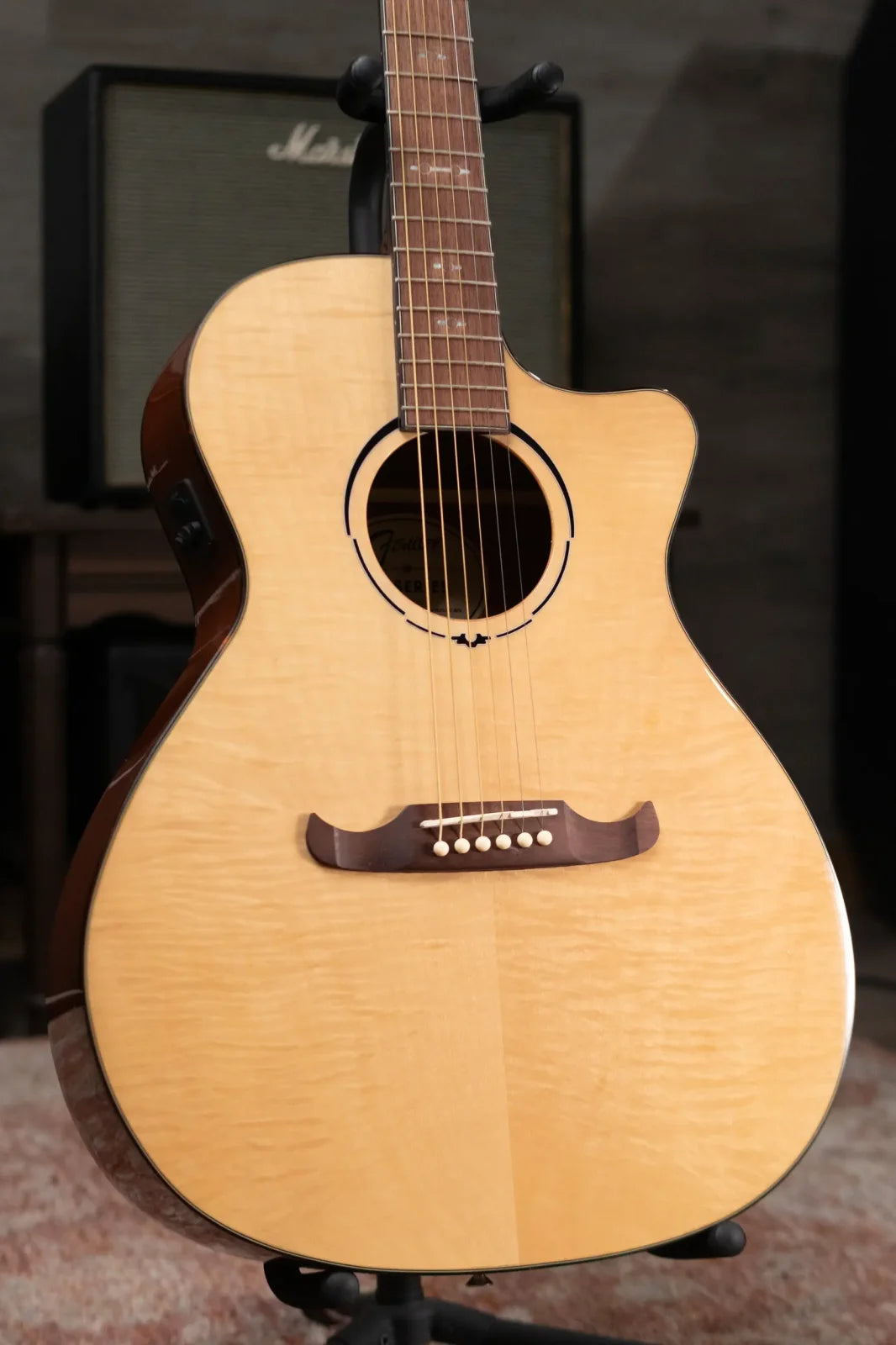 Fender FA-345CE Auditorium, Walnut Fingerboard - Natural