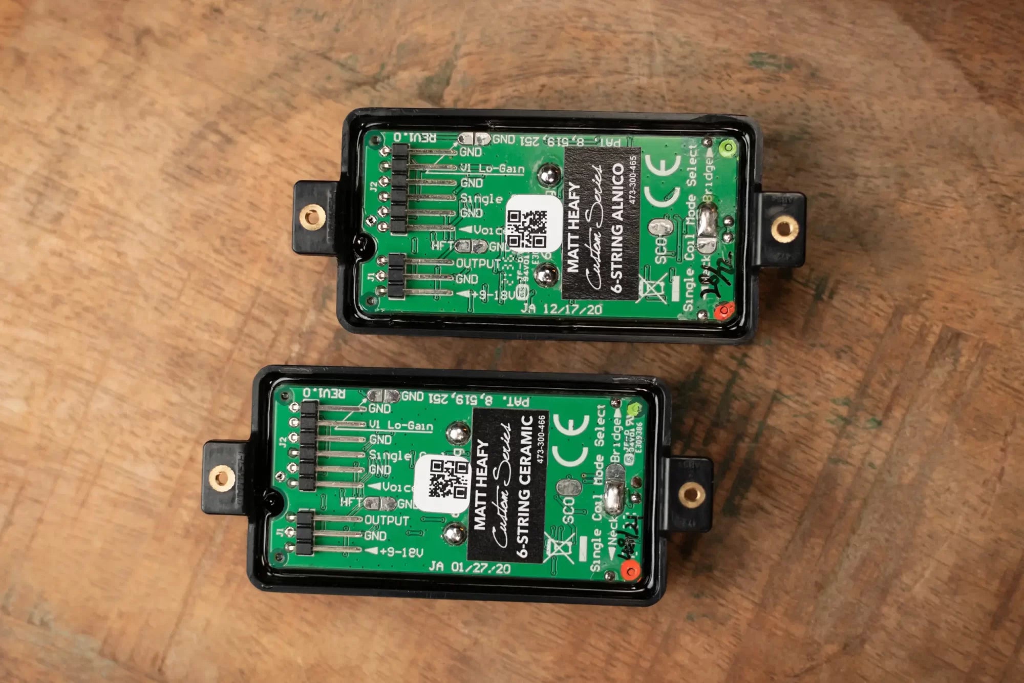 Fishman Fluence Matt Heafy Signature Set, 6 String, Black