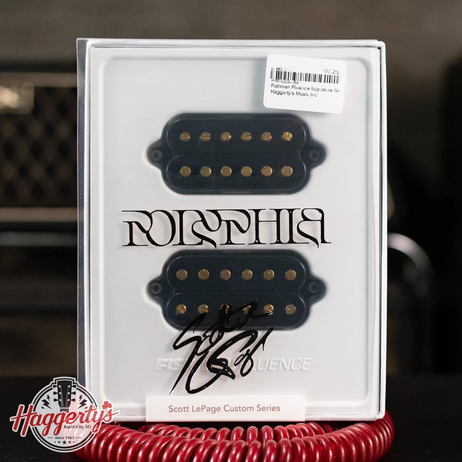 Fishman Fluence Signature Series Scott LePage 6-string Pickup Set - Black