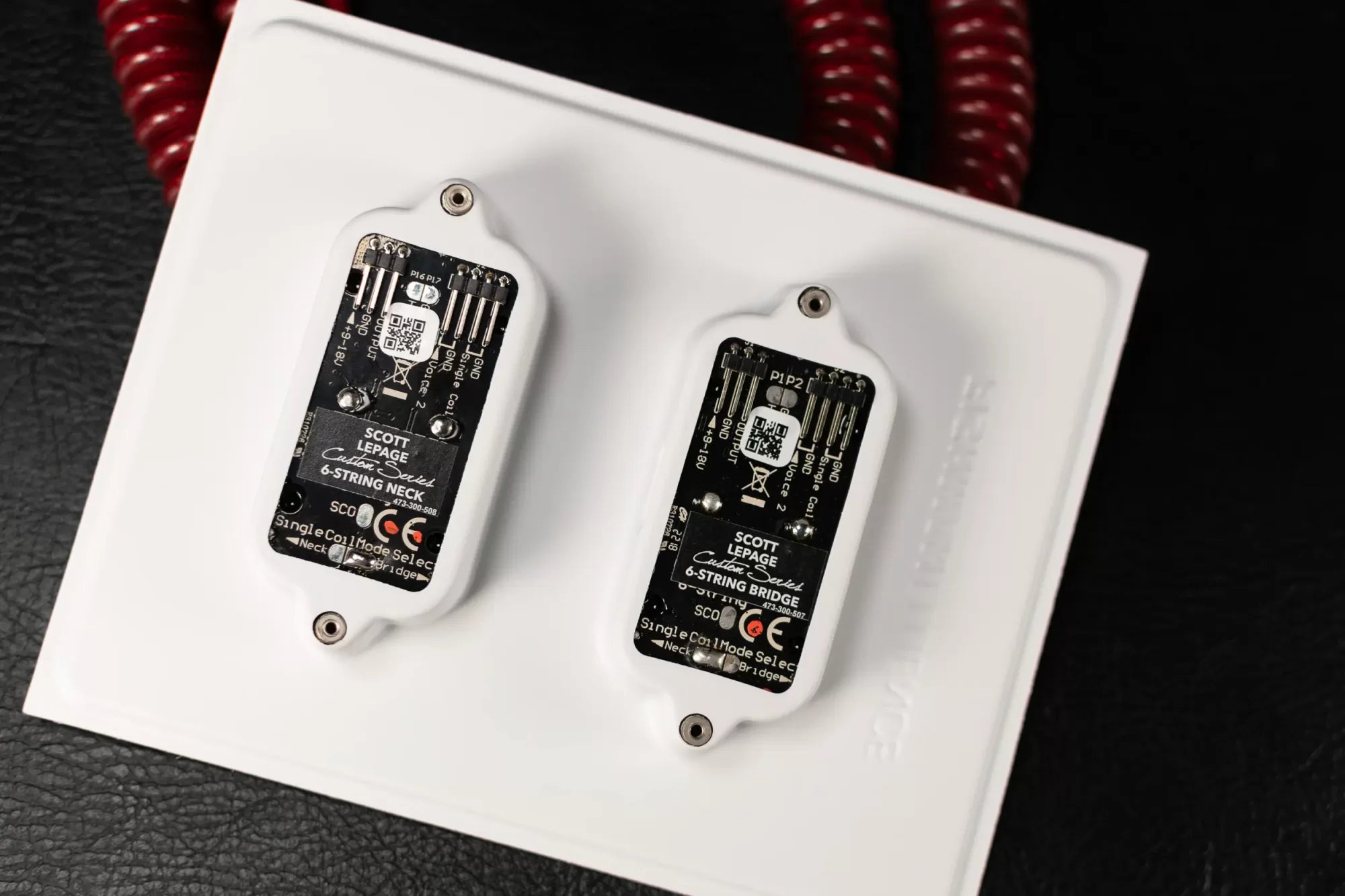 Fishman Fluence Signature Series Scott LePage 6-string Pickup Set - Black