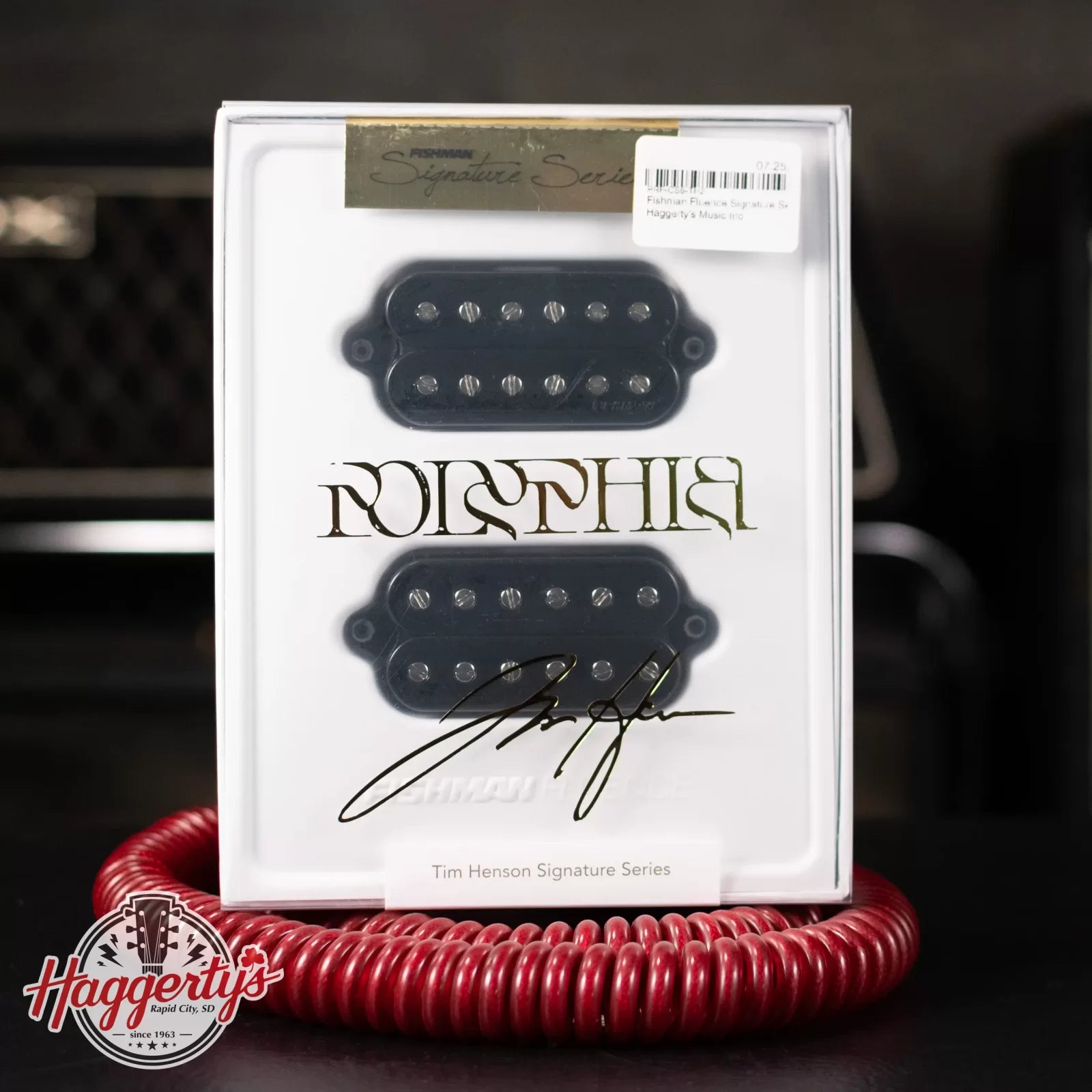 Fishman Fluence Signature Series Tim Henson 6-string Pickup Set - Black
