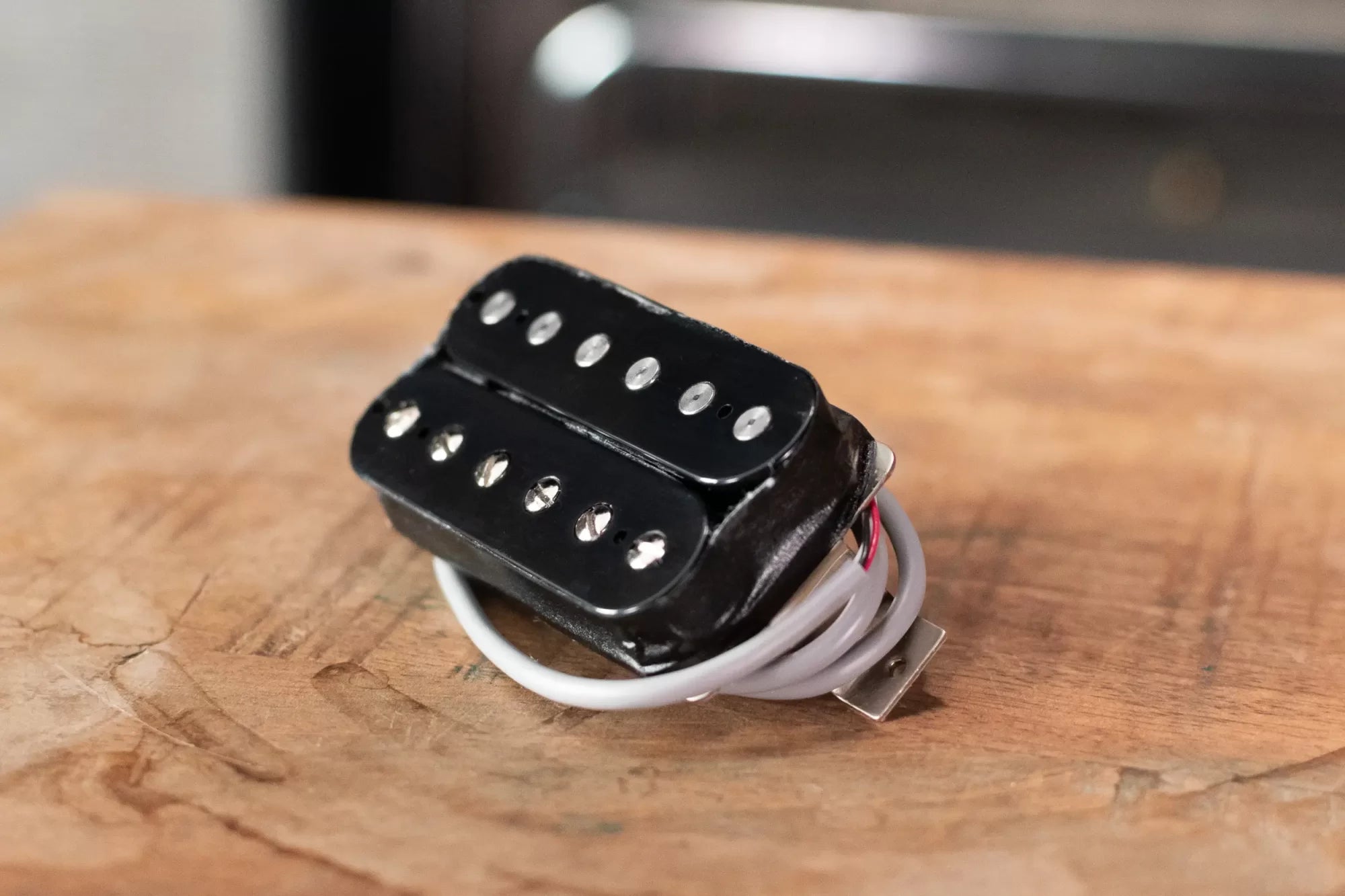Gibson 498T "Hot Alnico" Pickup - Treble, Double Black, 4-conductor, Potted, Alnico V