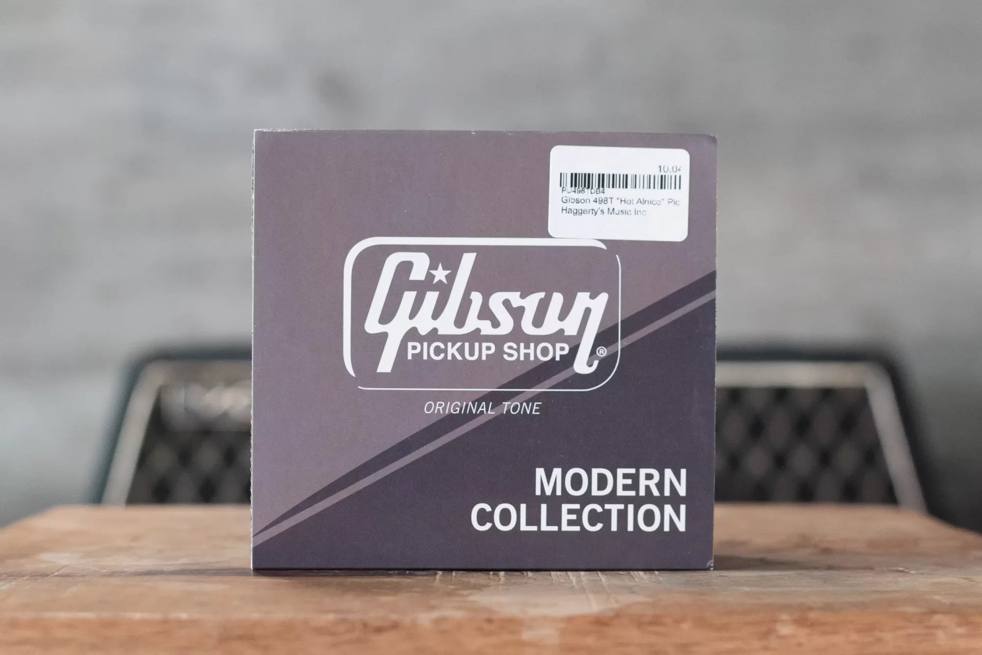 Gibson 498T "Hot Alnico" Pickup - Treble, Double Black, 4-conductor, Potted, Alnico V