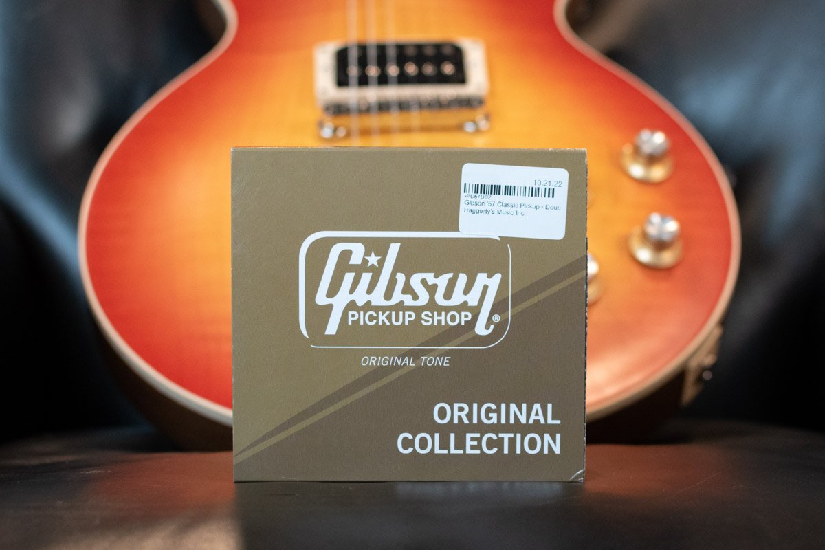 Gibson '57 Classic Pickup - Double Black, 2-conductor, Potted, Alnico II