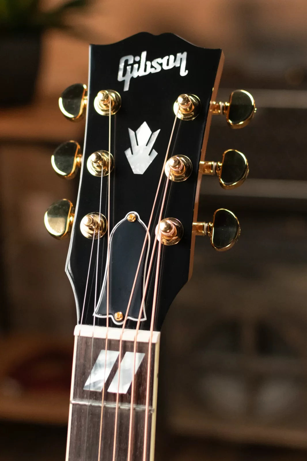 Gibson Hummingbird Standard Rosewood Lefty Acoustic/Electric Guitar - Rosewood Burst with Hardshell Case