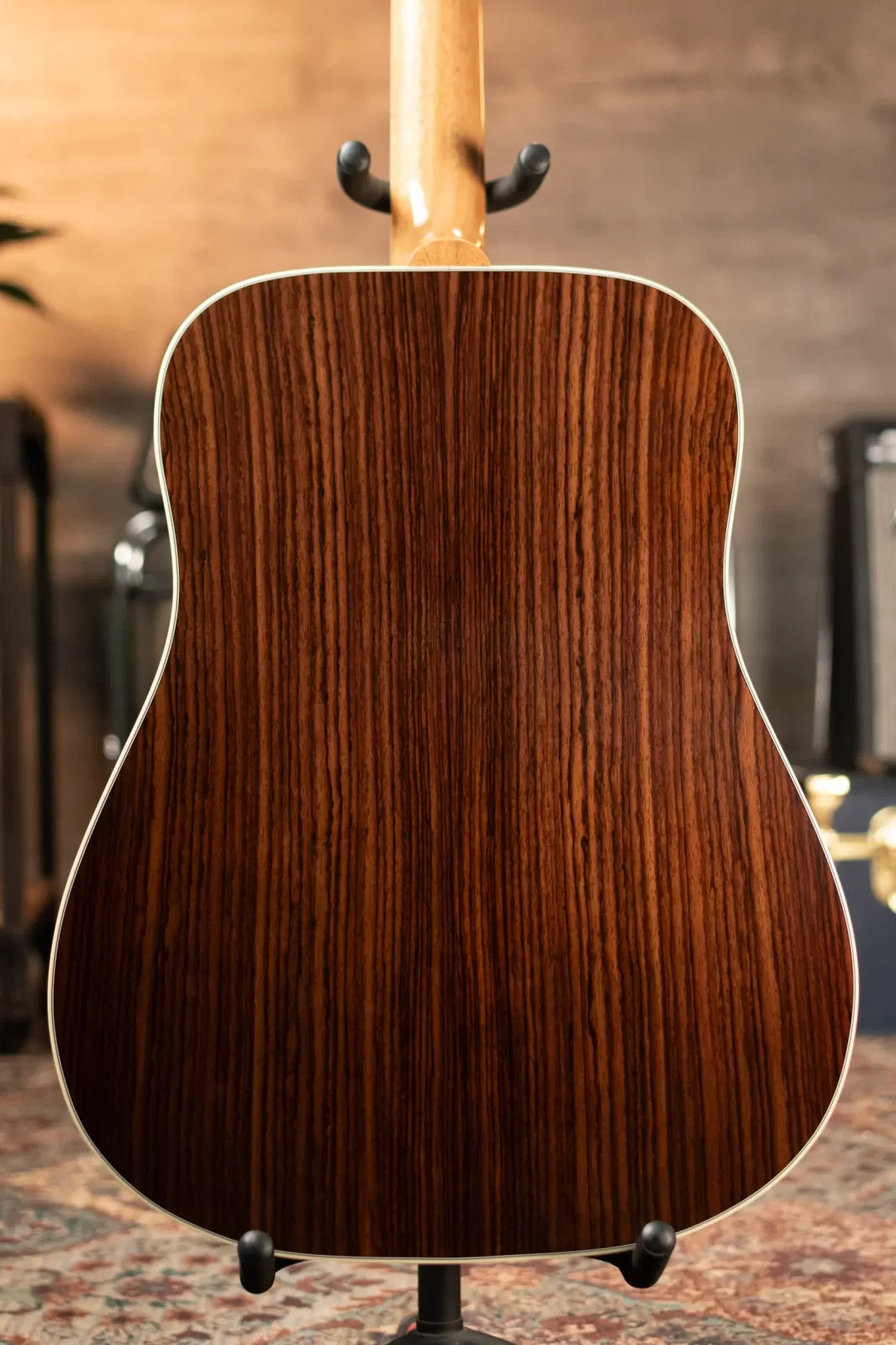 Gibson Hummingbird Standard Rosewood Lefty Acoustic/Electric Guitar - Rosewood Burst with Hardshell Case