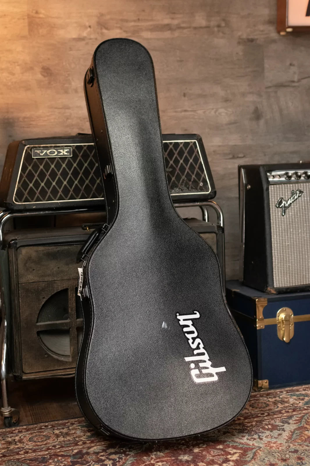 Gibson Hummingbird Standard Rosewood Lefty Acoustic/Electric Guitar - Rosewood Burst with Hardshell Case
