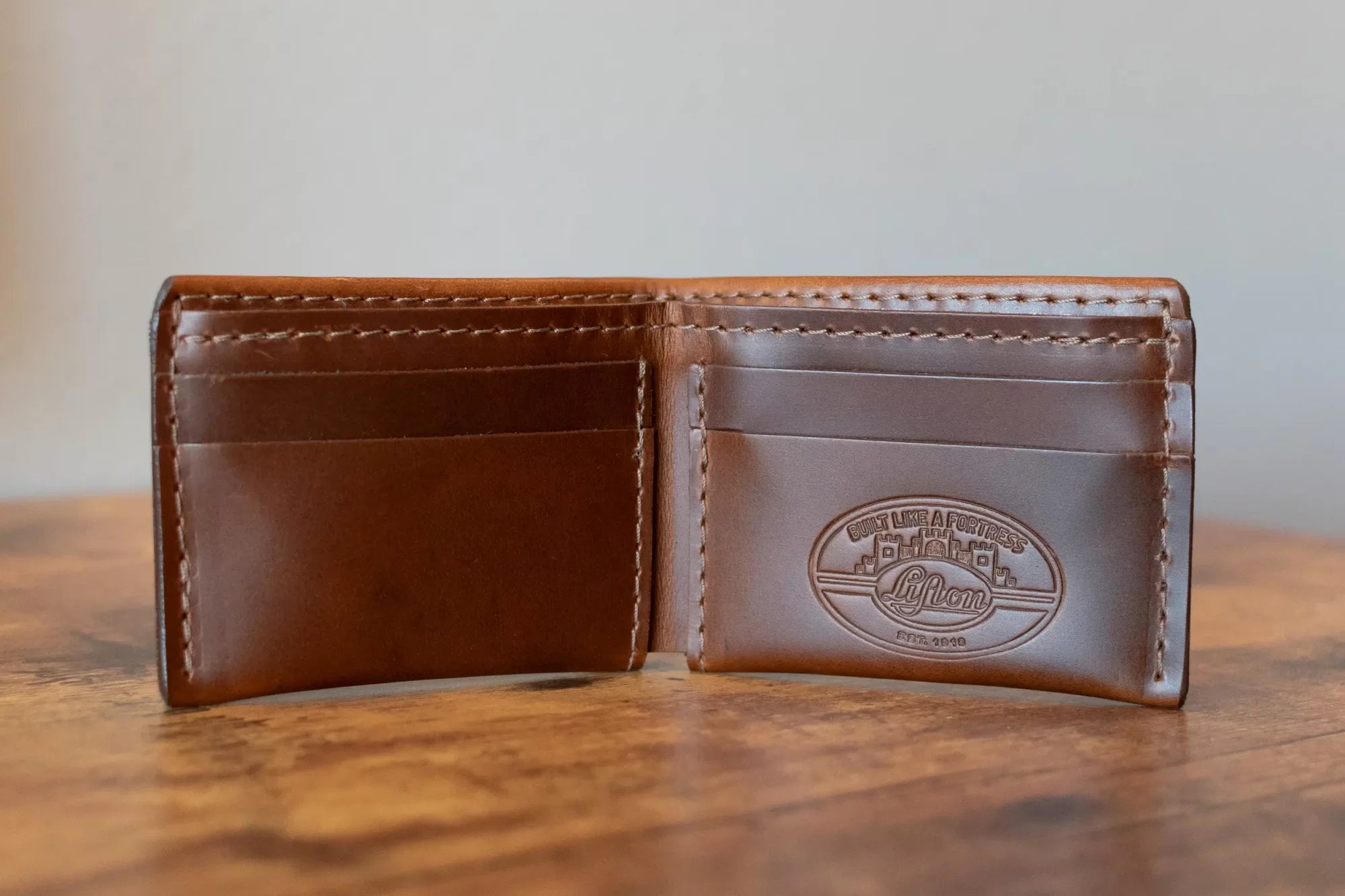 Gibson Lifton Leather Wallet - Brown