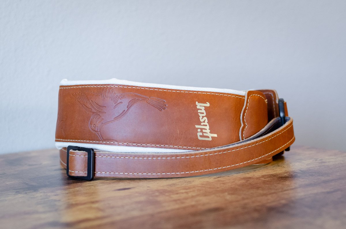 Gibson Montana Tan Leather Strap (ASAC-TAN)