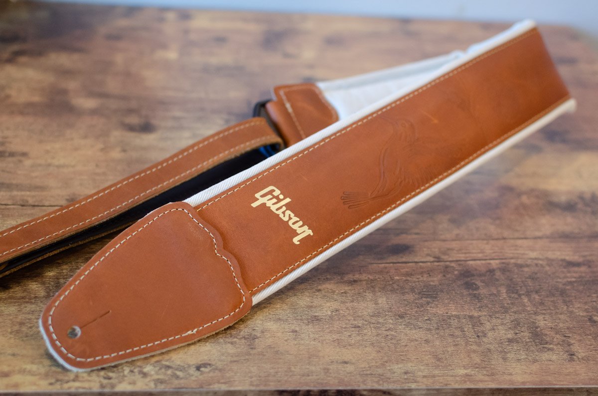 Gibson Montana Tan Leather Strap (ASAC-TAN)