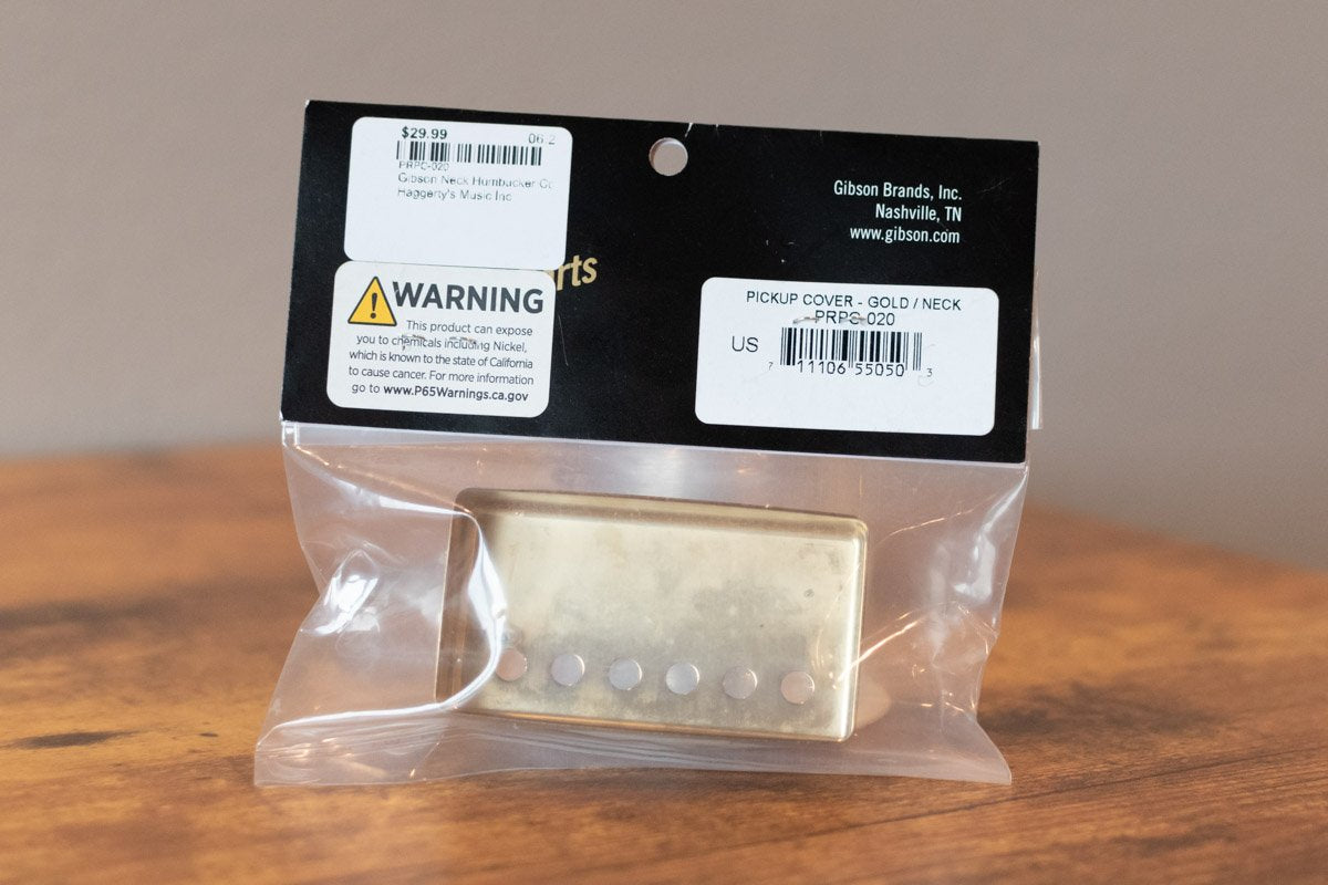 Gibson Neck Humbucker Cover, Gold