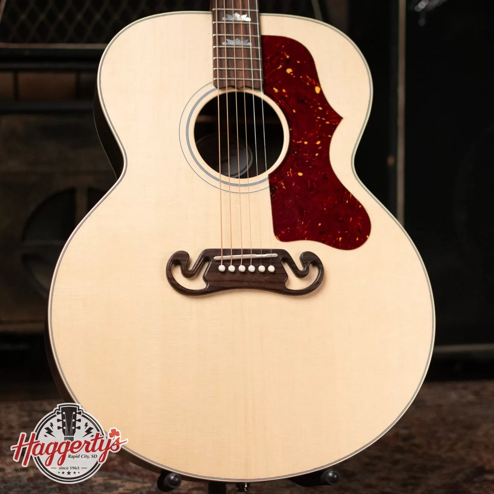 Gibson SJ-200 Studio Rosewood - Satin Natural with Hardshell Case - Floor Model