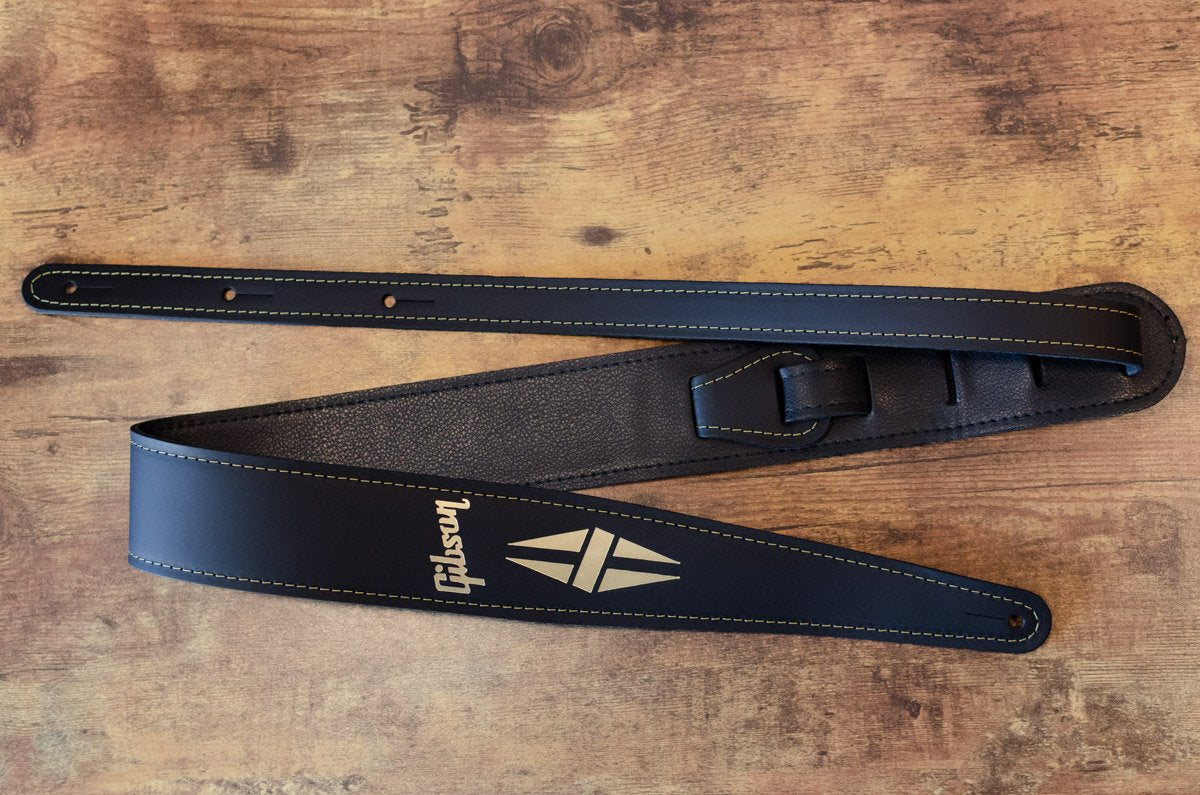 Gibson Split Diamond Strap Black