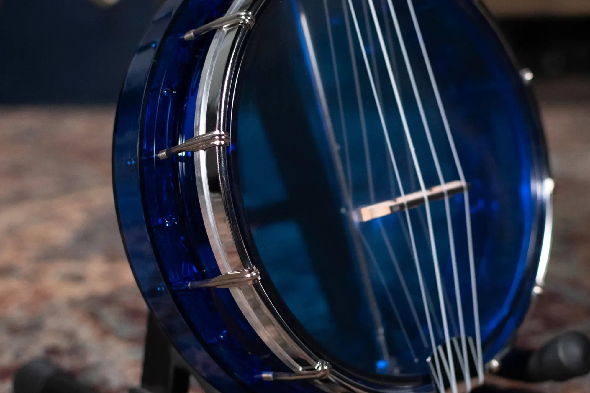 Goldtone LG-S Little Gem Banjolele, Sapphire