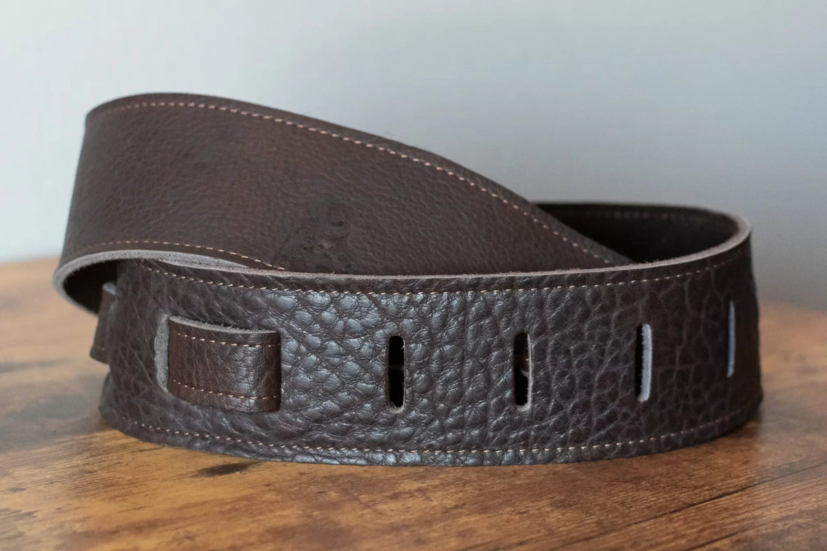 new Henry Heller 2.5 Adjustable American Buffalo Strap Chocolate haggertys 2