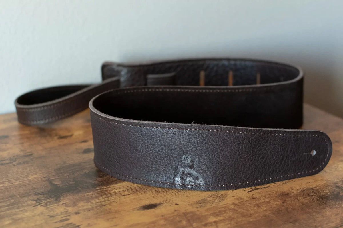 new Henry Heller 2.5 Adjustable American Buffalo Strap Chocolate haggertys 3