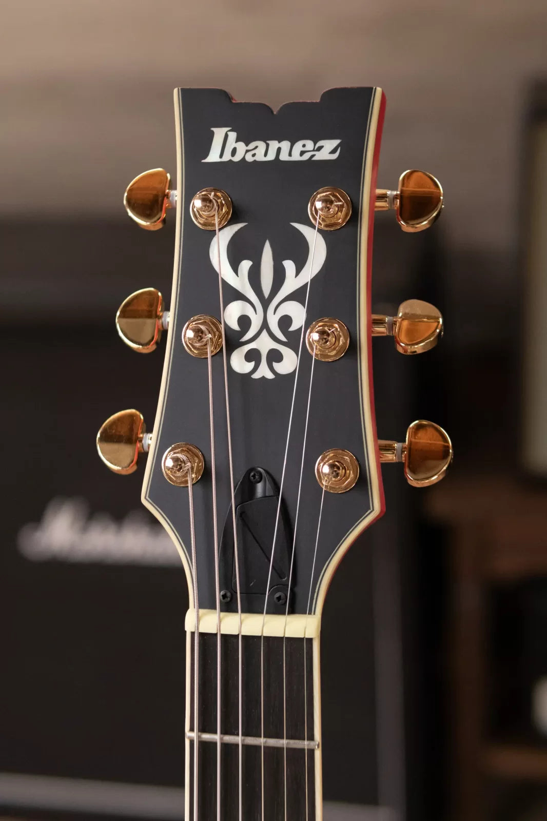 Ibanez AMH90CRF Artcore Expressionist Hollowbody Electric Guitar - Cherry Red Flat