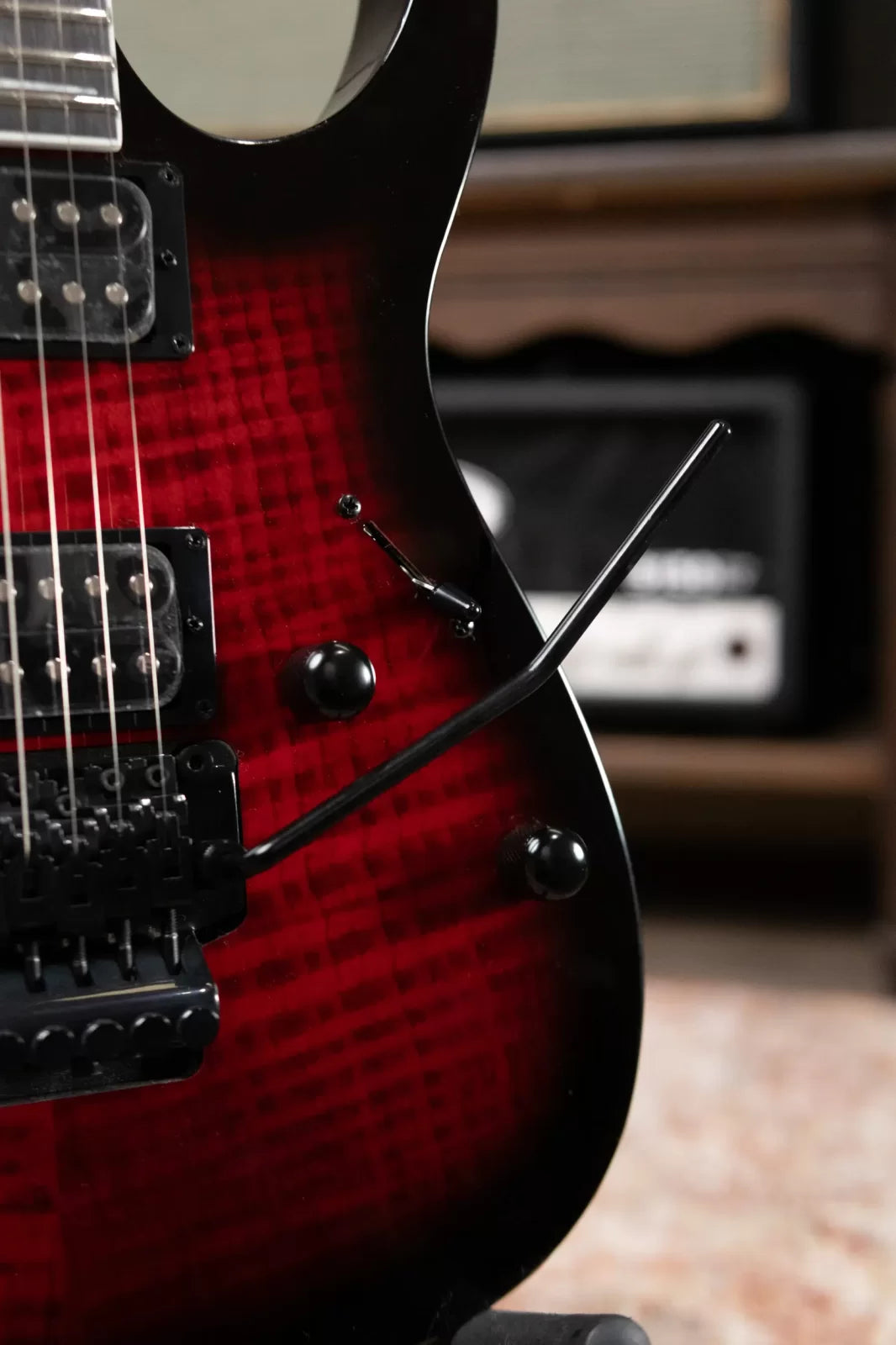Ibanez GRG320FATRB GIO Electric Guitar - Transparent Red Burst