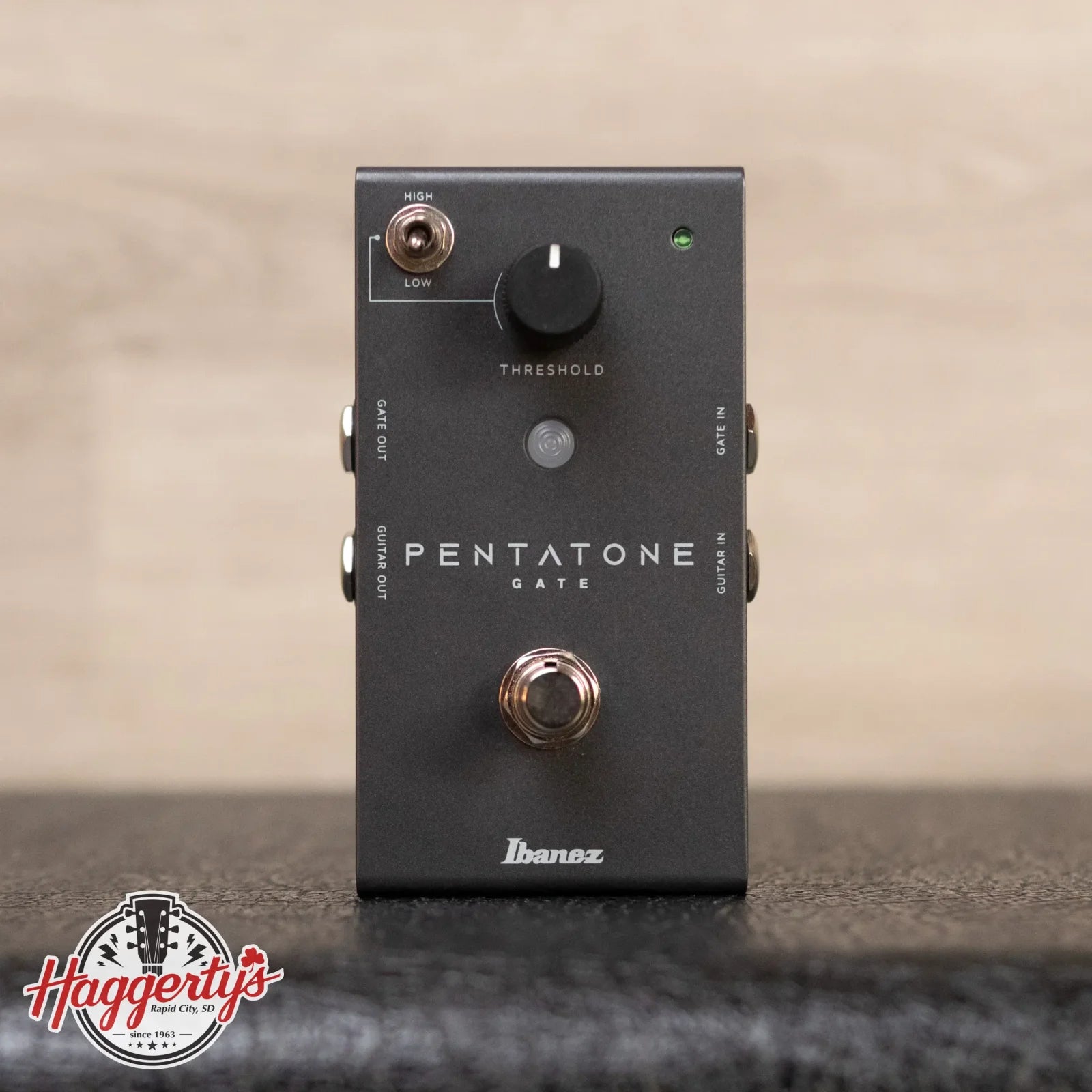 gate guitar pedal Ibanez PTGATE Pentatone Noise Gate Pedal