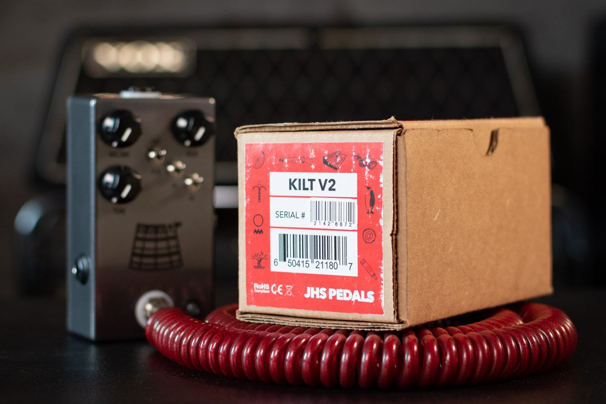 JHS Kilt V2 Overdrive/Fuzz/Distortion Guitar Effects Pedal