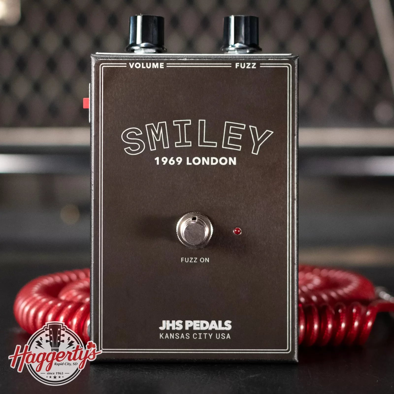 JHS Legends of Fuzz Smiley Guitar Effects Pedal