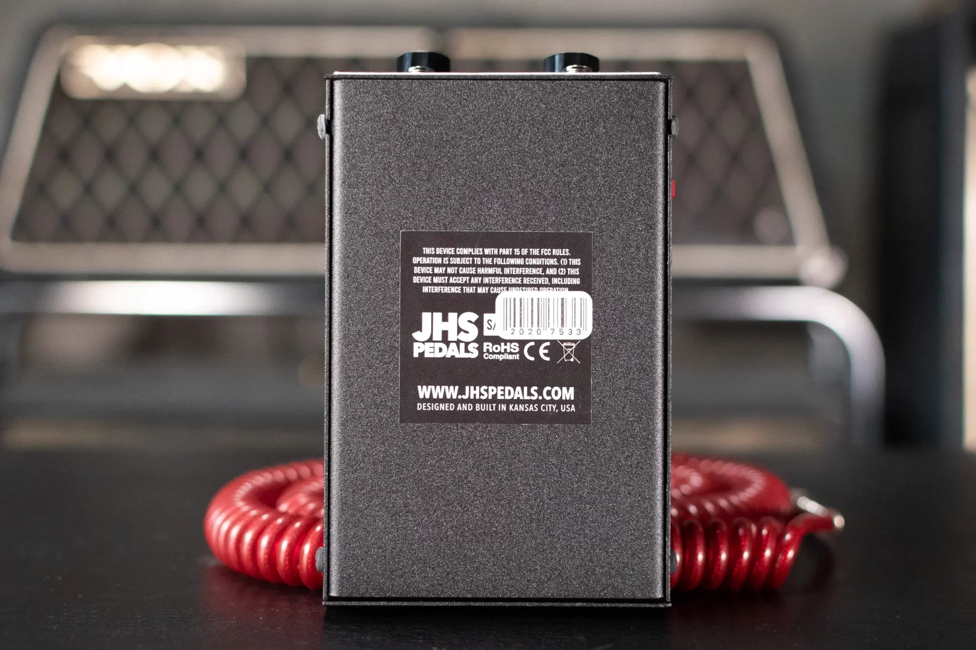 JHS Legends of Fuzz Smiley Guitar Effects Pedal