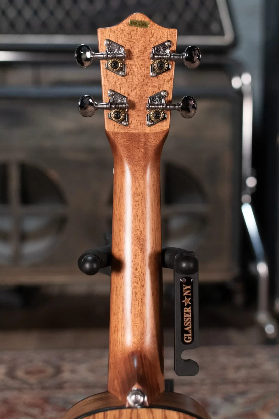 Lanikai OA-S Oak Soprano Satin Ukulele with Gig Bag