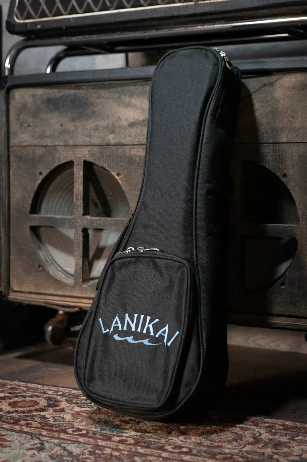 Lanikai OA-S Oak Soprano Satin Ukulele with Gig Bag