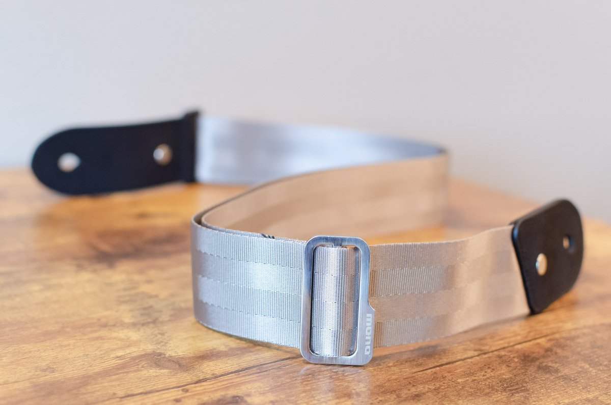 MONO Warsaw Guitar Strap Platinum Grey