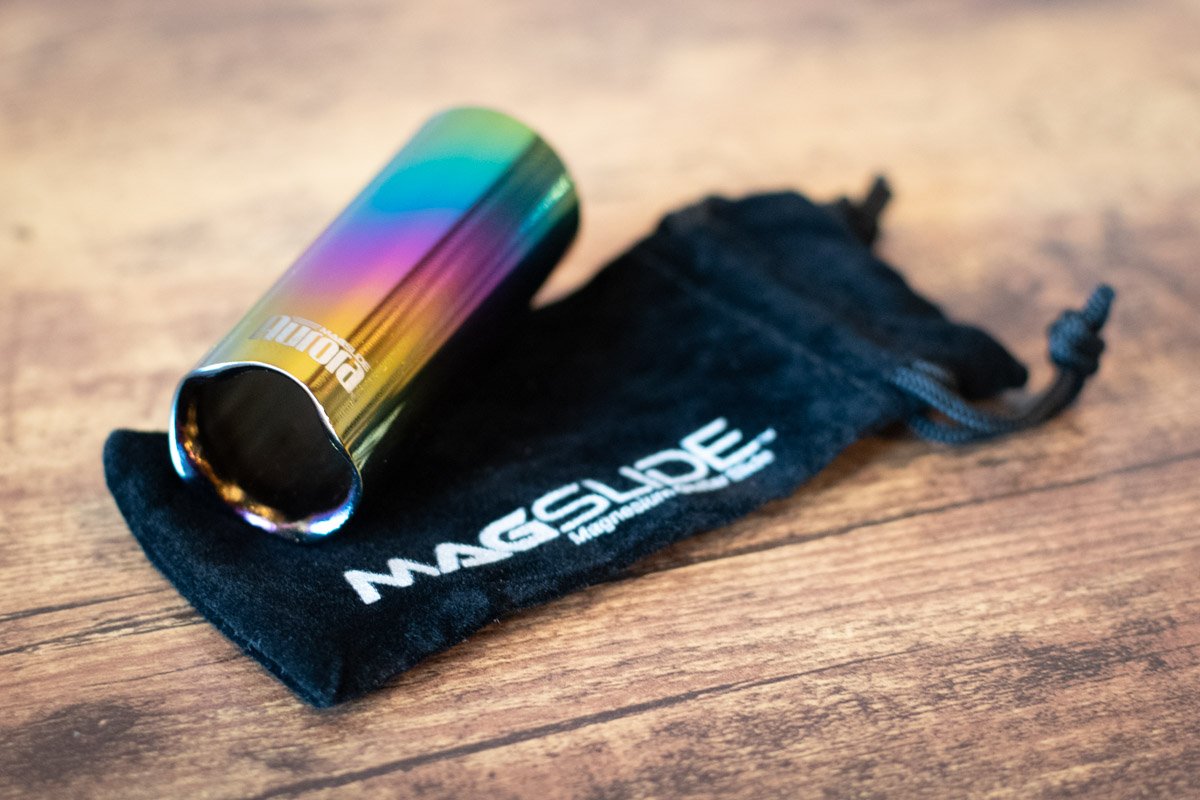 Magslide Aurora MA-2 Medium-Large Slide (Ring Size: 9.5-11.5), Multicolor PVD