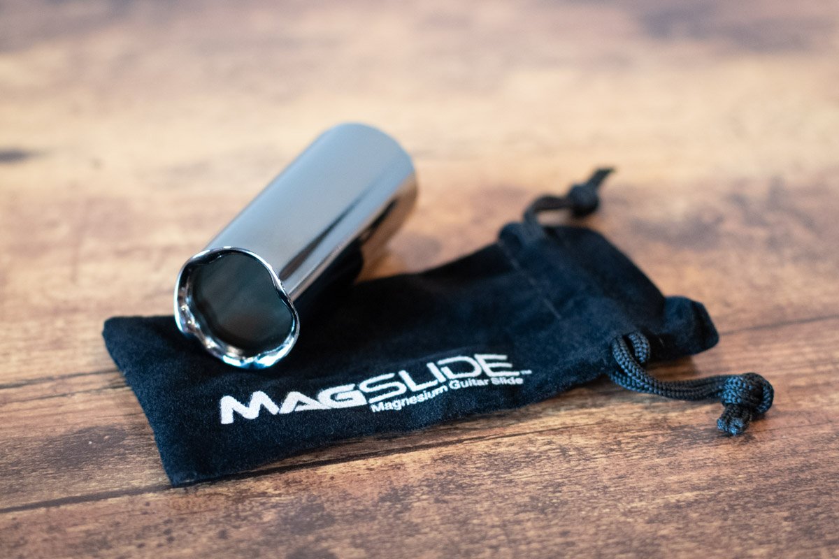 Magslide Chrome MS-2 Medium-Large Slide (Ring Size: 9.5 - 11.5), Black Chrome