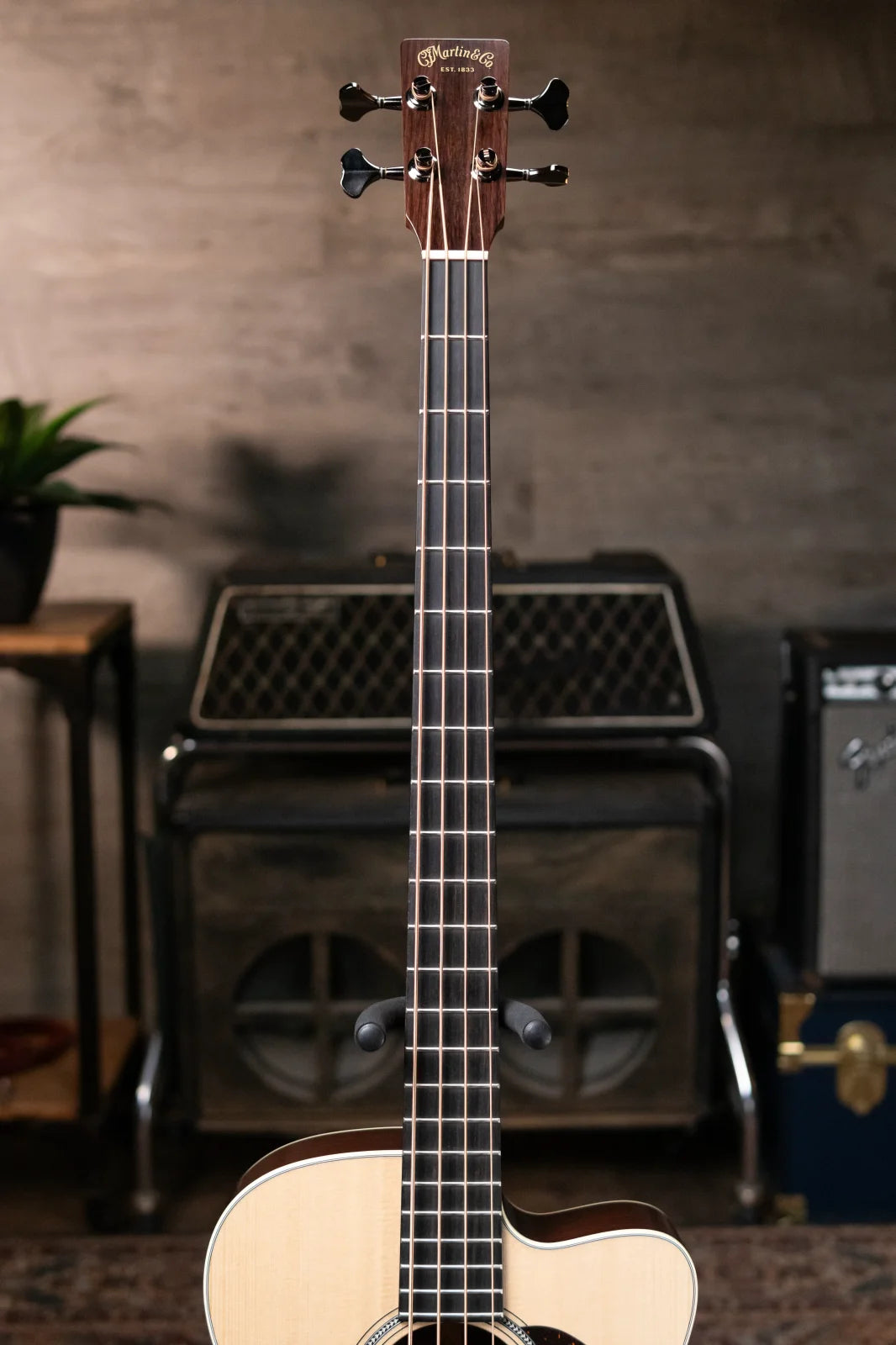 Martin BC-16E Rosewood Acoustic/Electric Bass with Gig Bag - Demo
