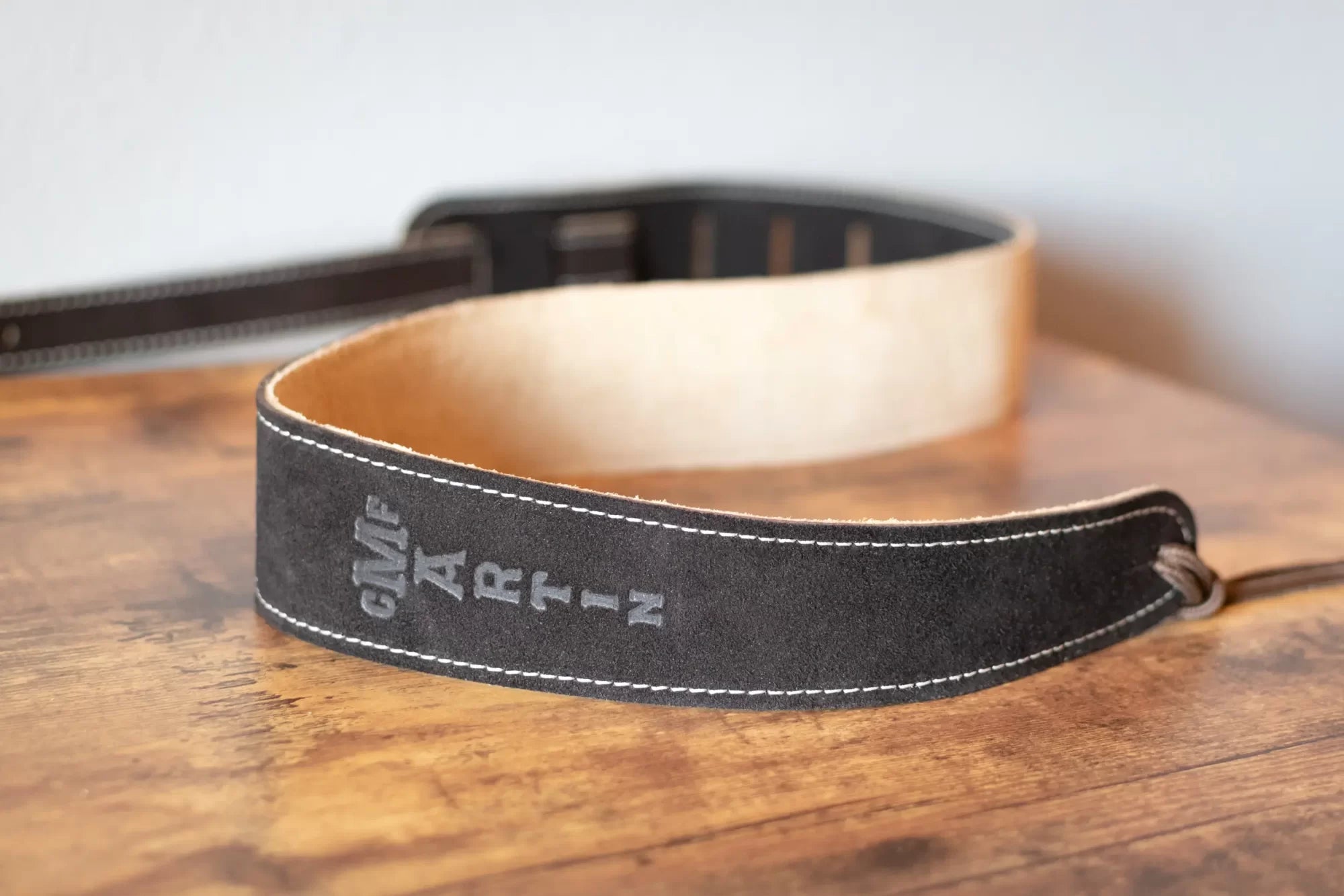 Martin Brown Suede Strap