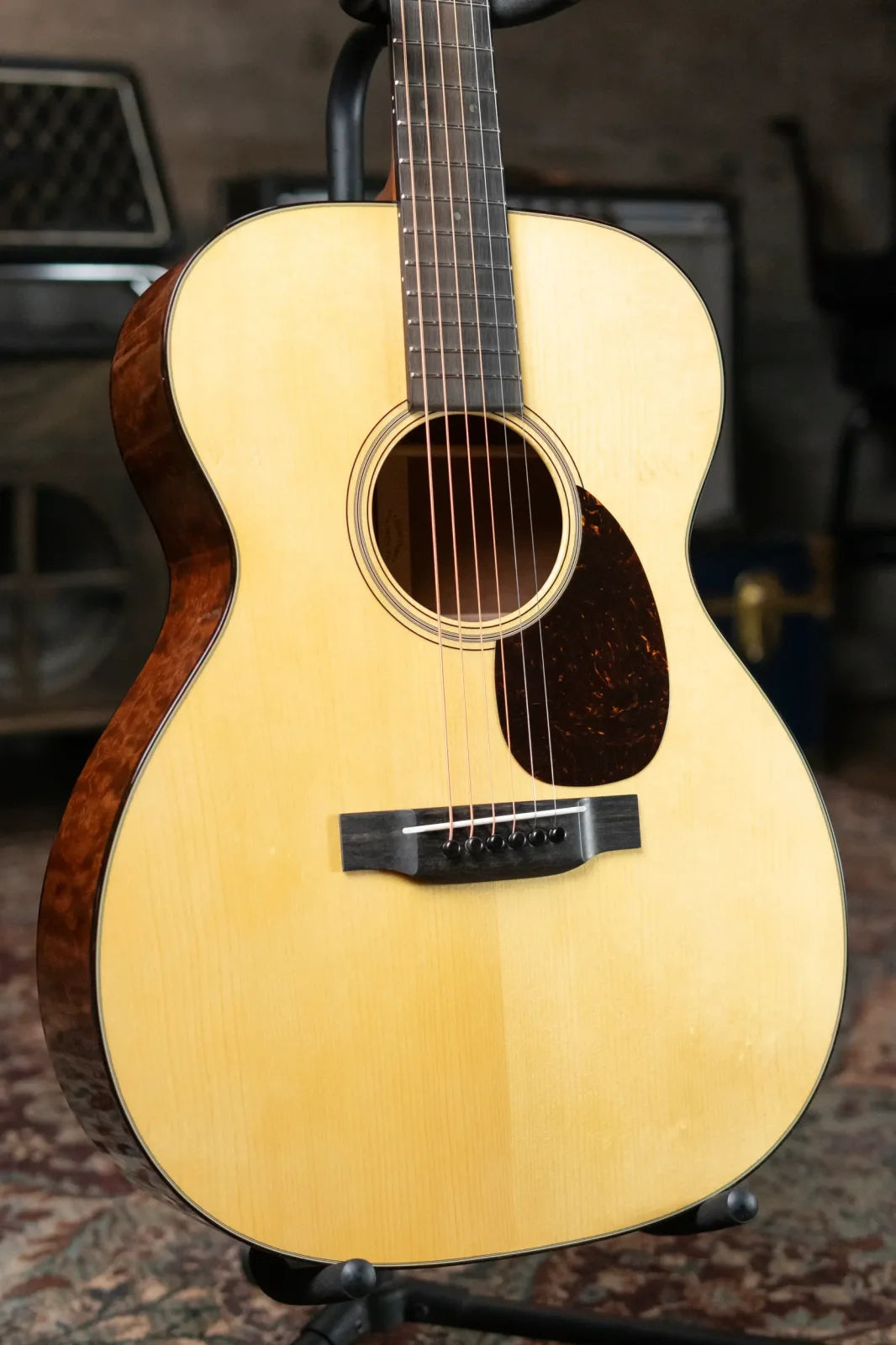 Martin Custom Shop 000-14F Old Style 18 Acoustic Guitar - Quilted Sapele with Hardshell Case