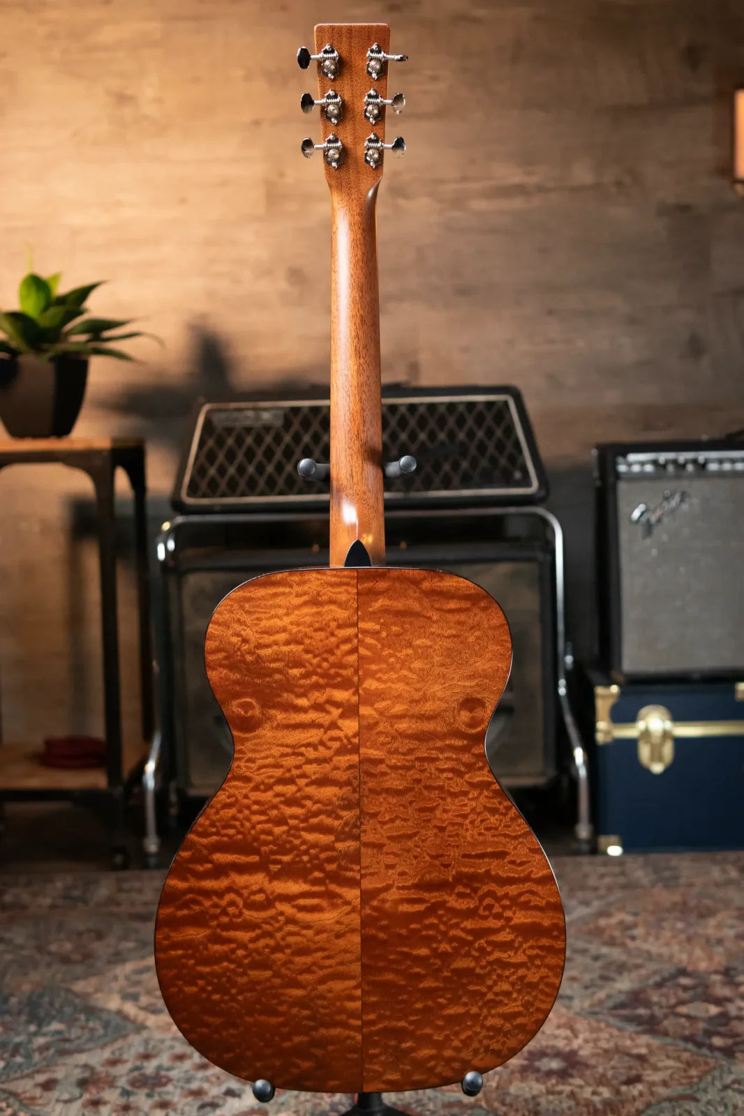 Martin Custom Shop 000-14F Old Style 18 Acoustic Guitar - Quilted Sapele with Hardshell Case