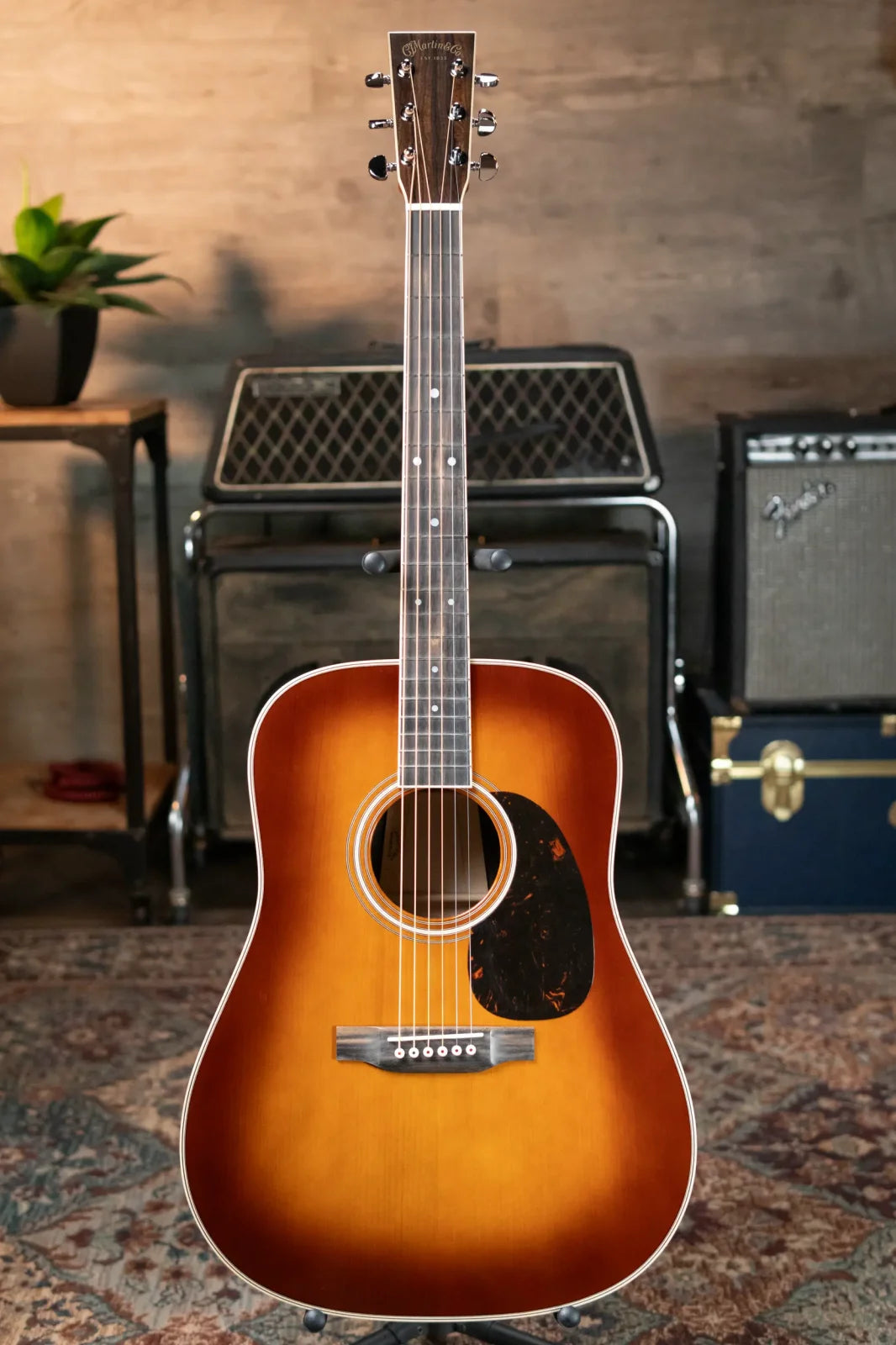 Martin Style 35 Custom D-14F- 3-Piece Ziricote Acoustic Guitar with Hardshell Case