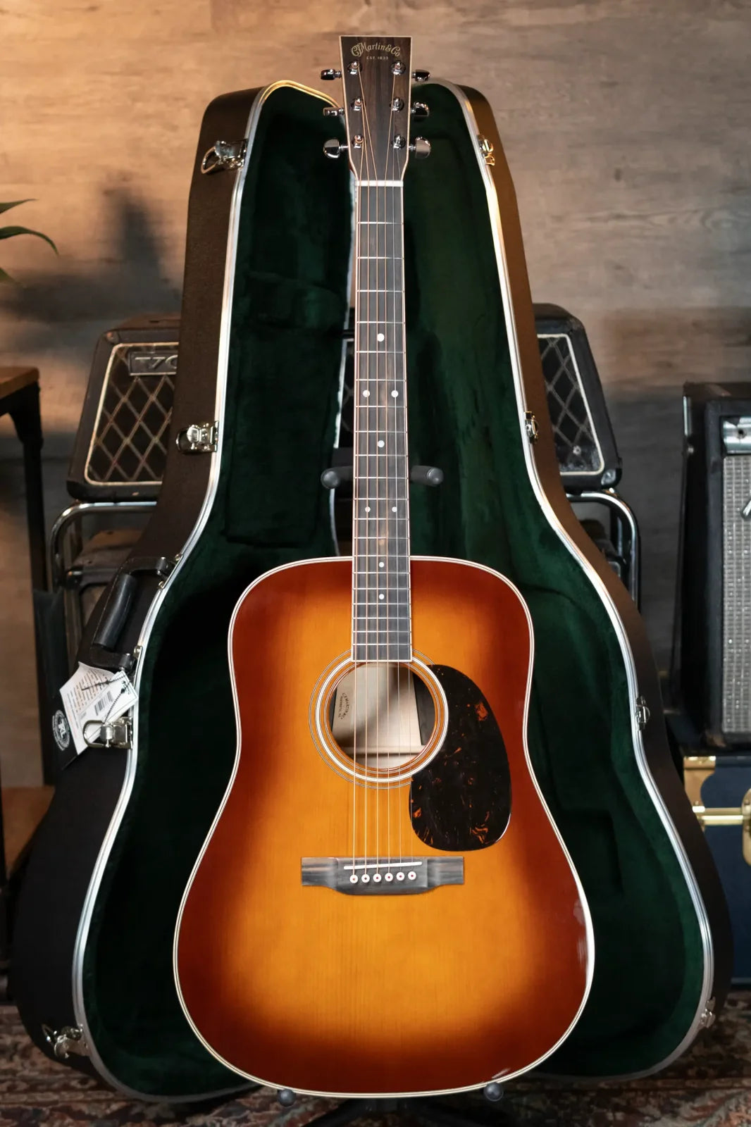 Martin Style 35 Custom D-14F- 3-Piece Ziricote Acoustic Guitar with Hardshell Case