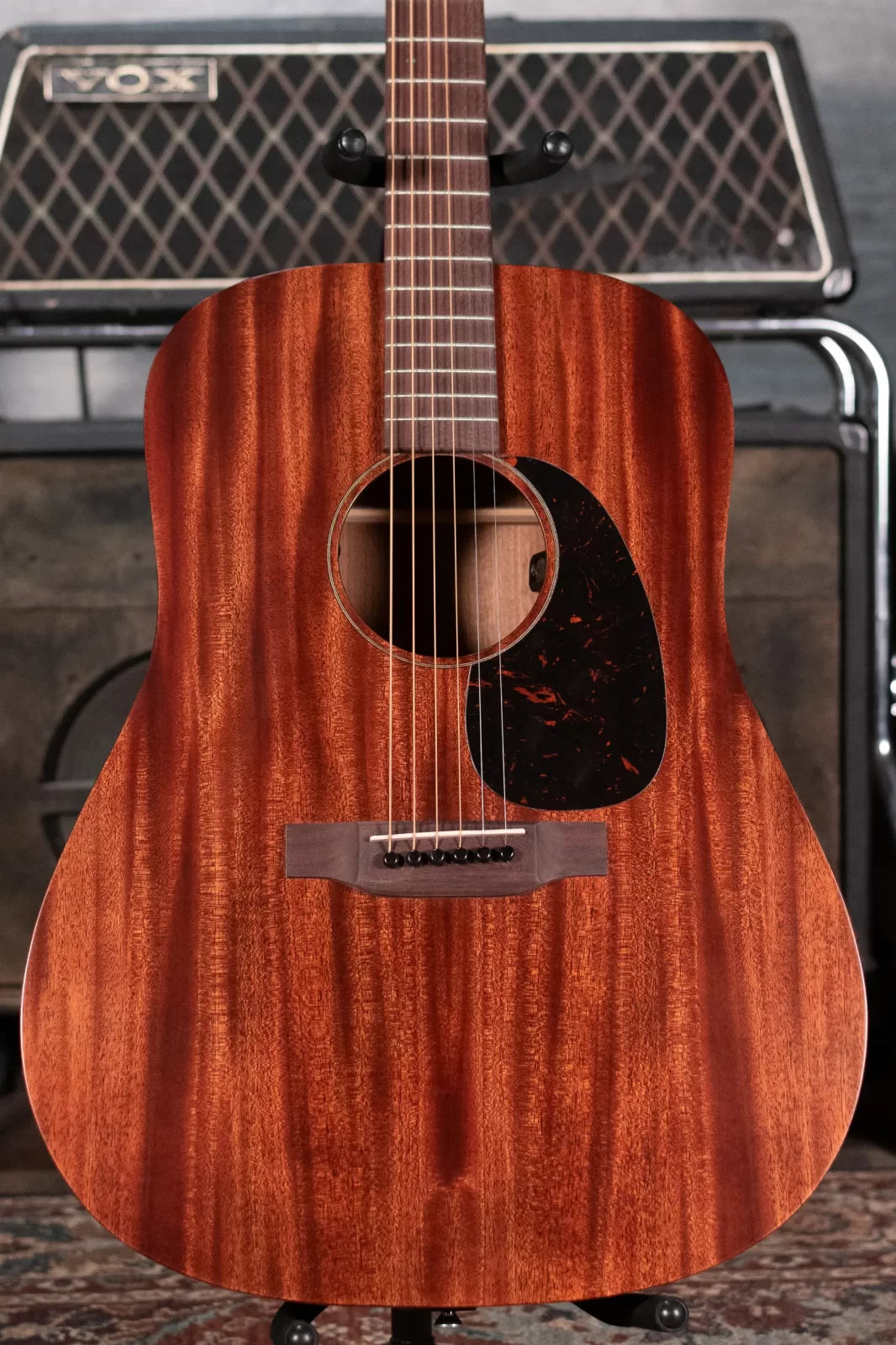 Martin D-15E Acoustic/Electric Guitar with Softshell Case